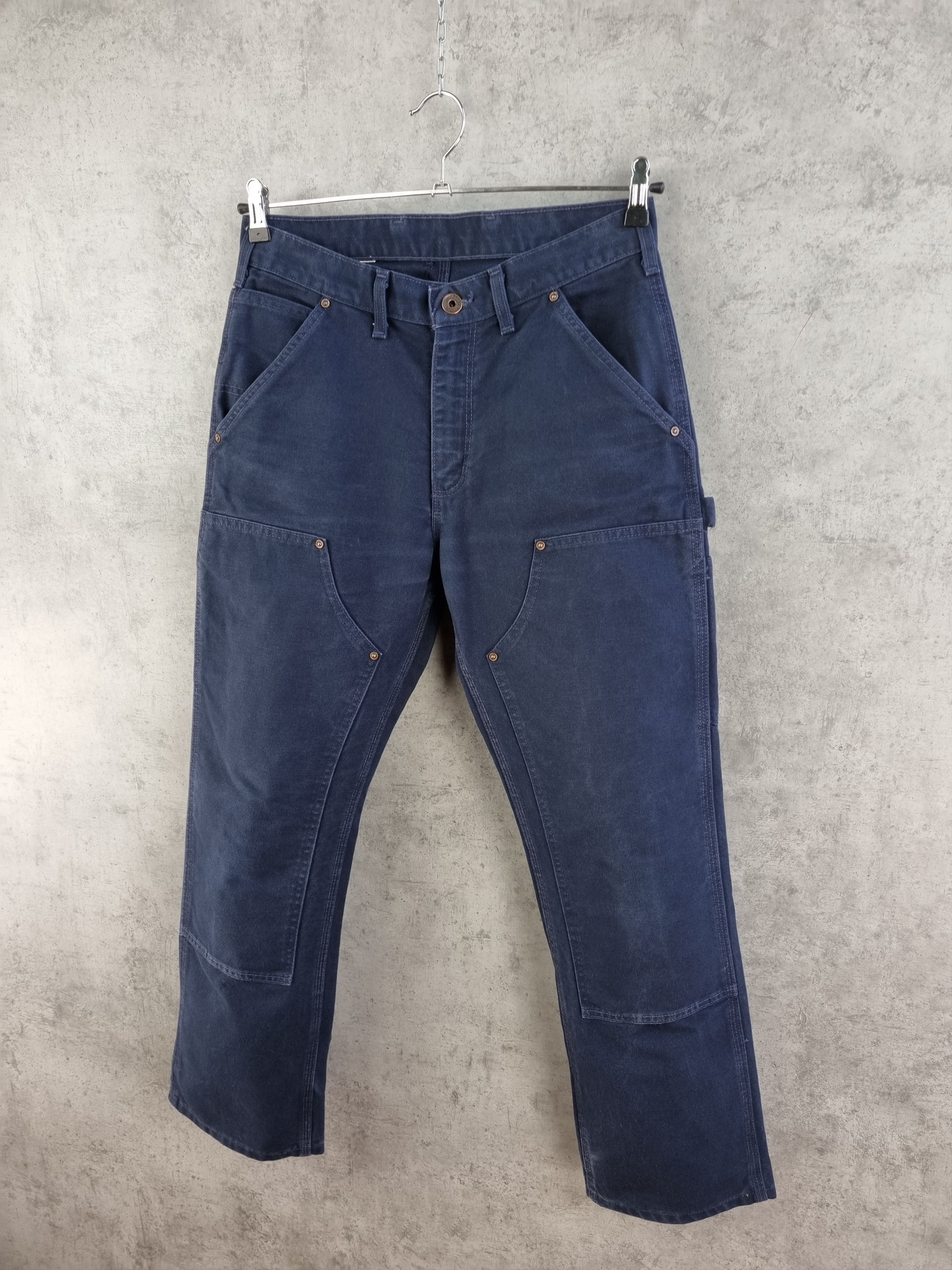 Vintage 90s Double Knees Carpenter Denim Pants Size US 30 / EU 46 - 6 Thumbnail