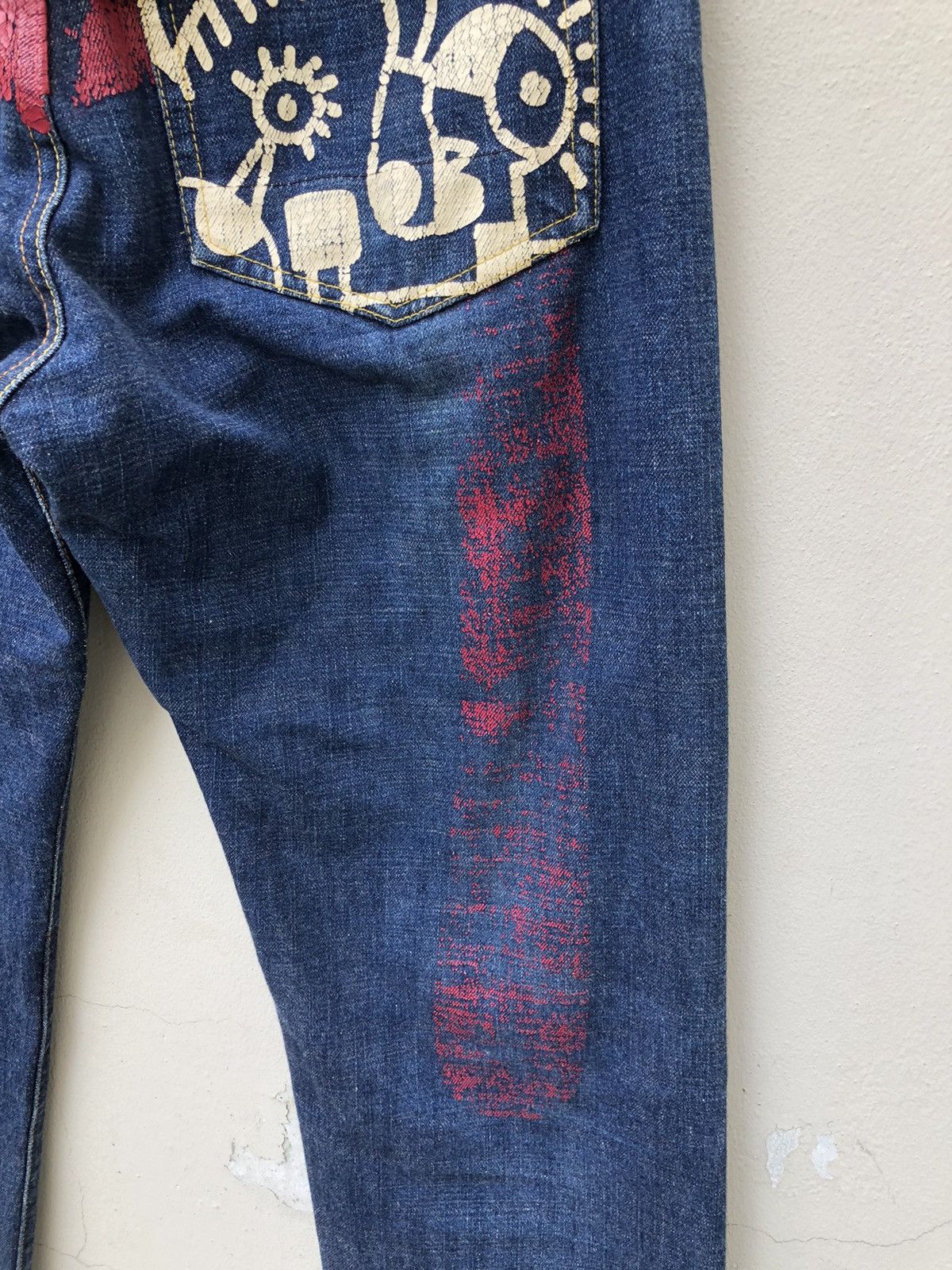 Evisu Vintage Evisu Selvedge Denim Painter Jeans Size US 32 / EU 48 - 8 Thumbnail