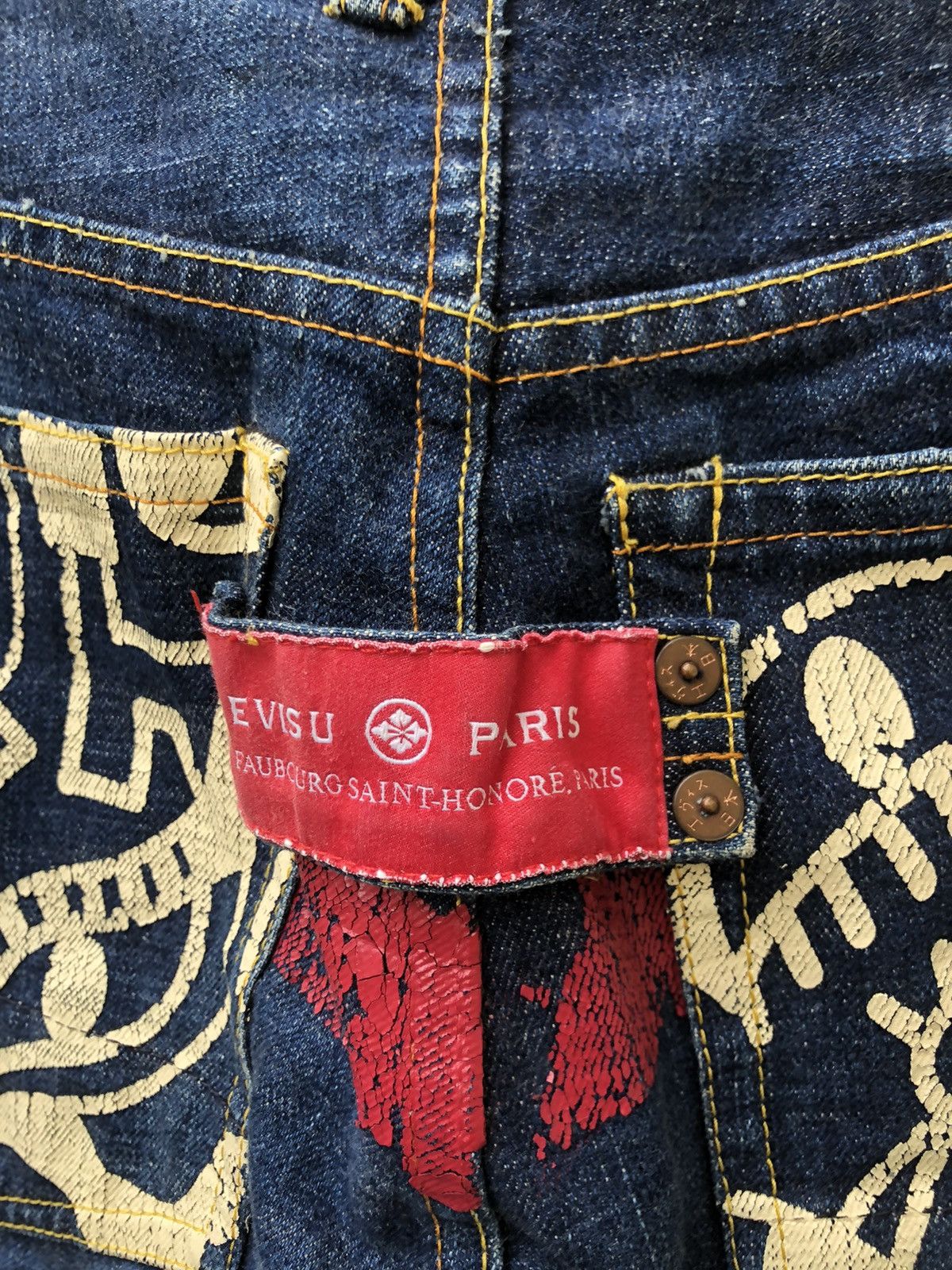Evisu Vintage Evisu Selvedge Denim Painter Jeans Size US 32 / EU 48 - 7 Thumbnail