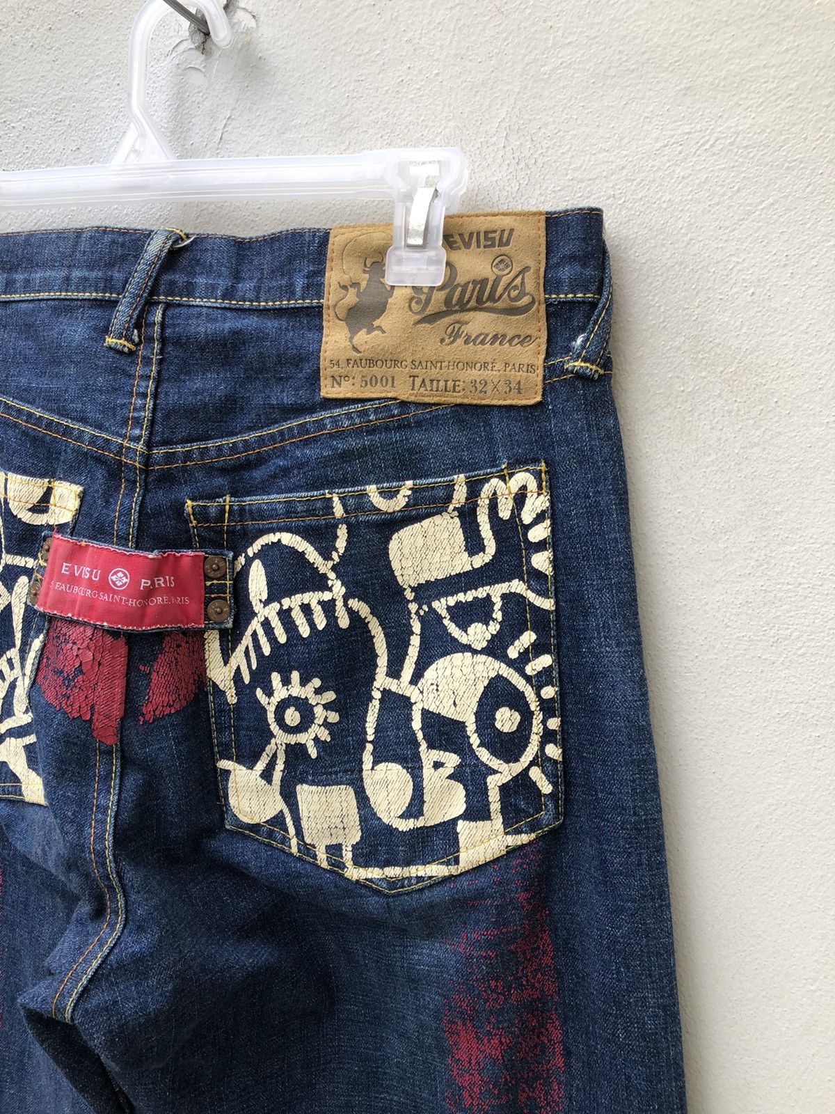 Evisu Vintage Evisu Selvedge Denim Painter Jeans Size US 32 / EU 48 - 6 Thumbnail