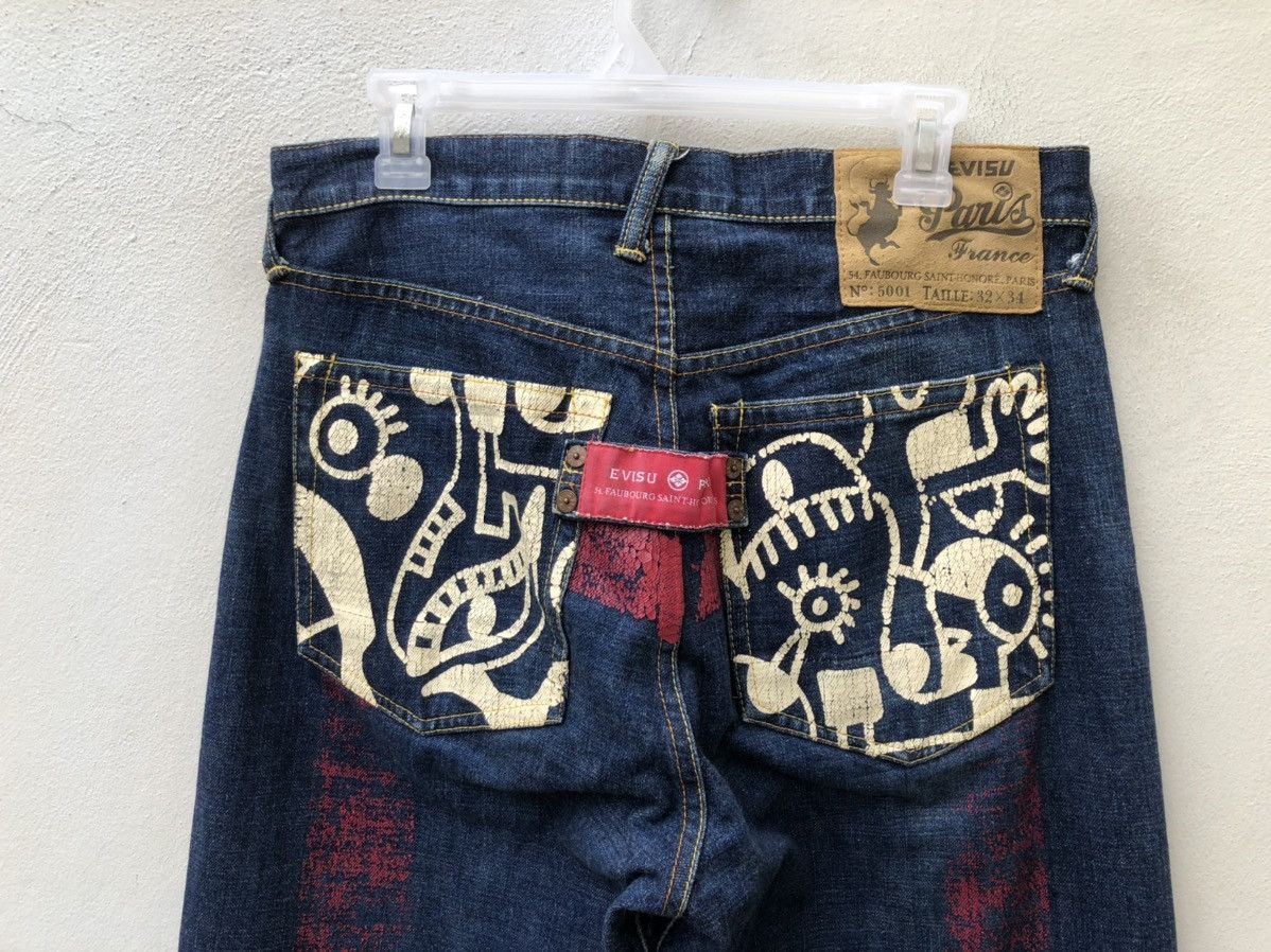 Evisu Vintage Evisu Selvedge Denim Painter Jeans Size US 32 / EU 48 - 2 Thumbnail