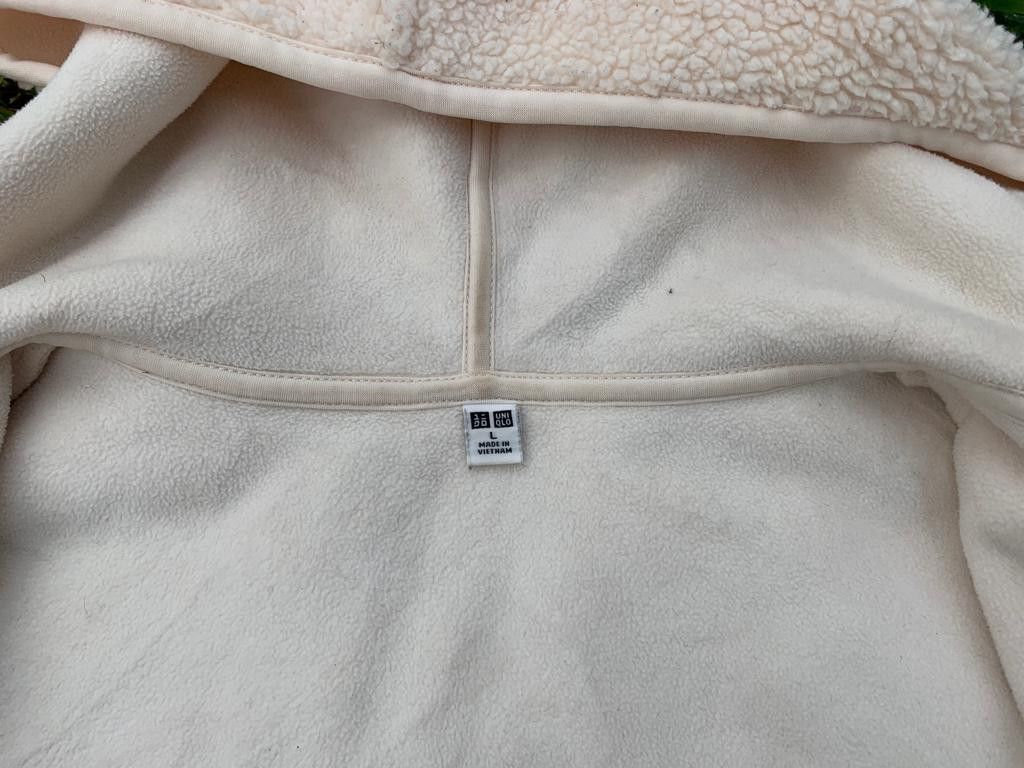 Japanese Brand × Uniqlo Uniqlo Zipper hoodie Fleece Size US L / EU 52-54 / 3 - 9 Thumbnail