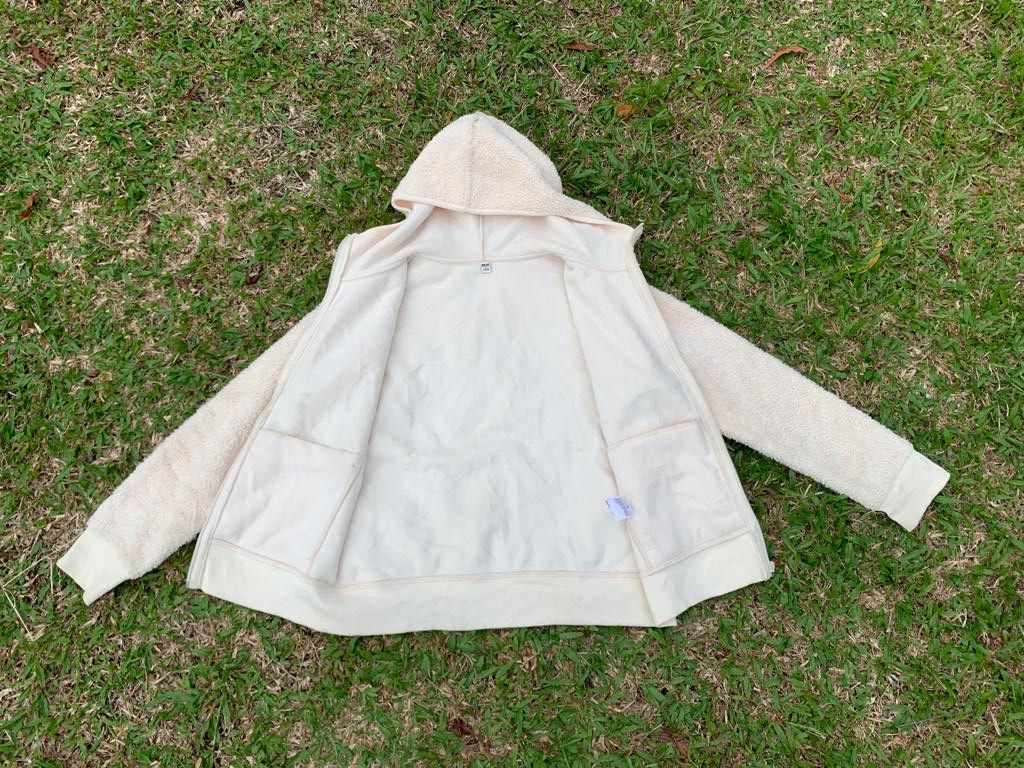 Japanese Brand × Uniqlo Uniqlo Zipper hoodie Fleece Size US L / EU 52-54 / 3 - 7 Thumbnail