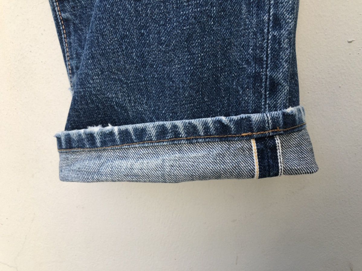 Evisu Vintage Evisu Japan Ripped Selvedge Denim Trashed Jeans Size US 30 / EU 46 - 21 Thumbnail