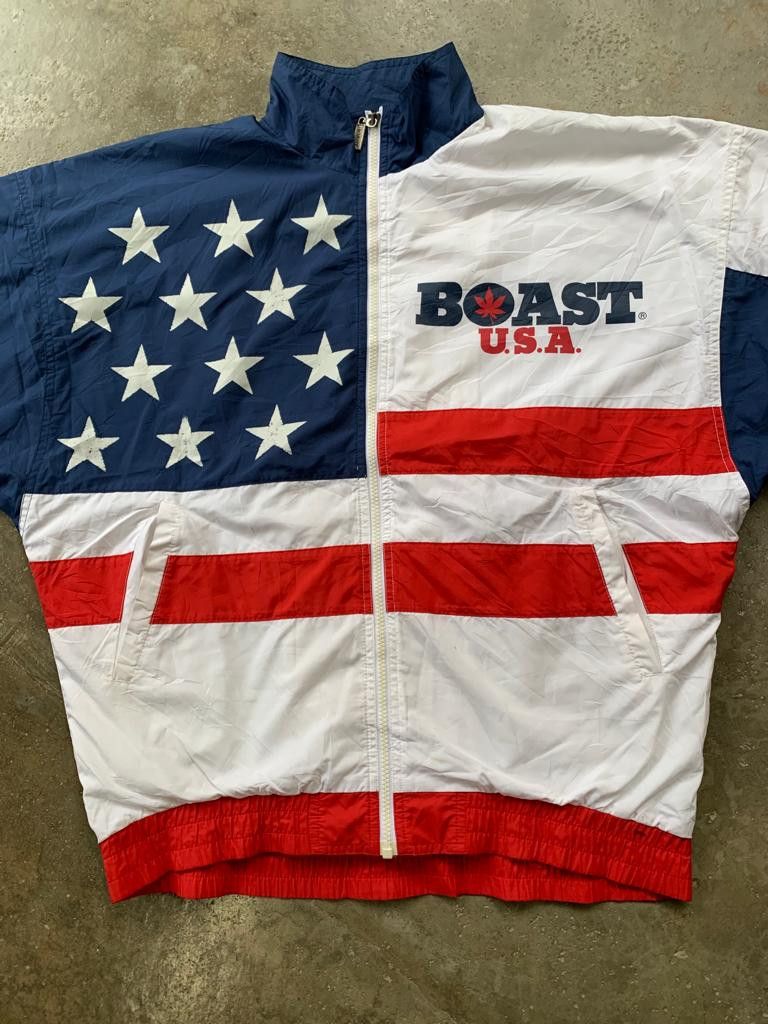 American Edition Vintage Boast Usa American Flag Size US M / EU 48-50 / 2 - 5 Thumbnail