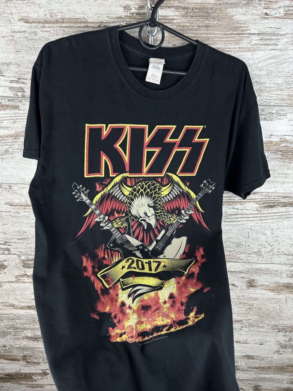 Band Tees Mens Vintage Kiss T Shirt rock band tee streetwear rare Size US M / EU 48-50 / 2 - 9 Thumbnail