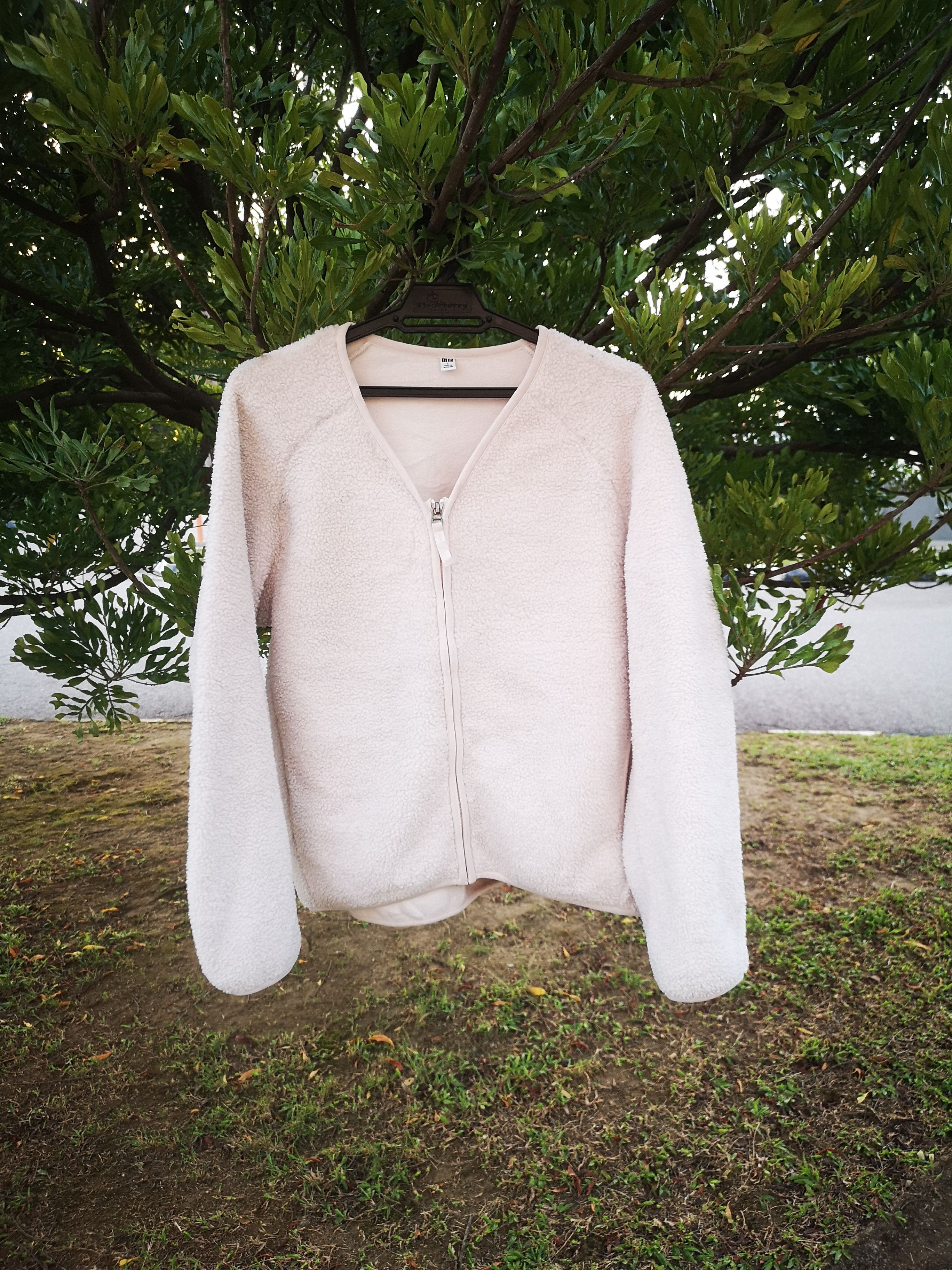 Japanese Brand × Uniqlo Uniqlo Cardigan Sherpa Fleece Zipper Size US L / EU 52-54 / 3 - 1 Thumbnail