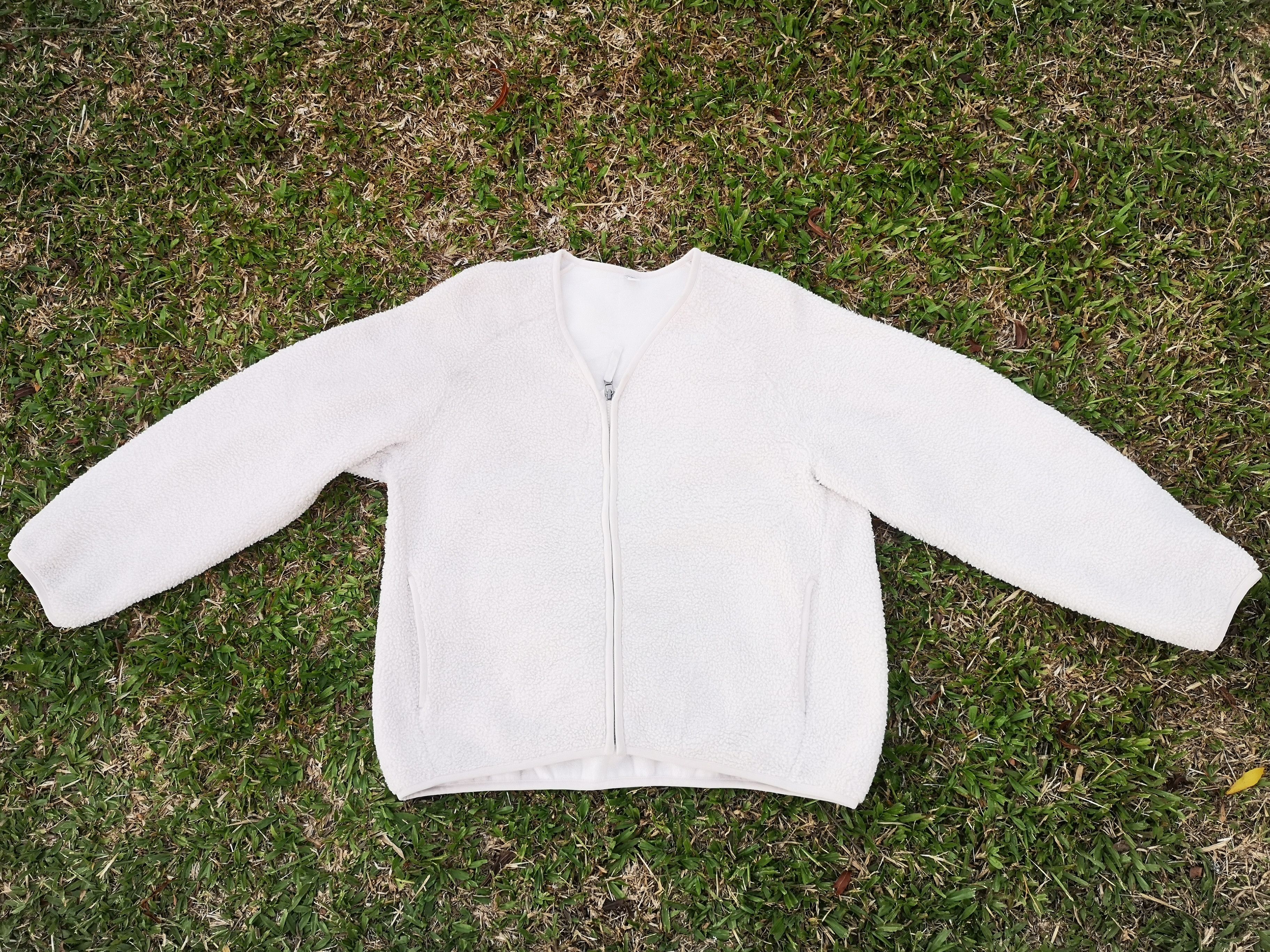 Japanese Brand × Uniqlo Uniqlo Cardigan Sherpa Fleece Zipper Size US L / EU 52-54 / 3 - 3 Thumbnail