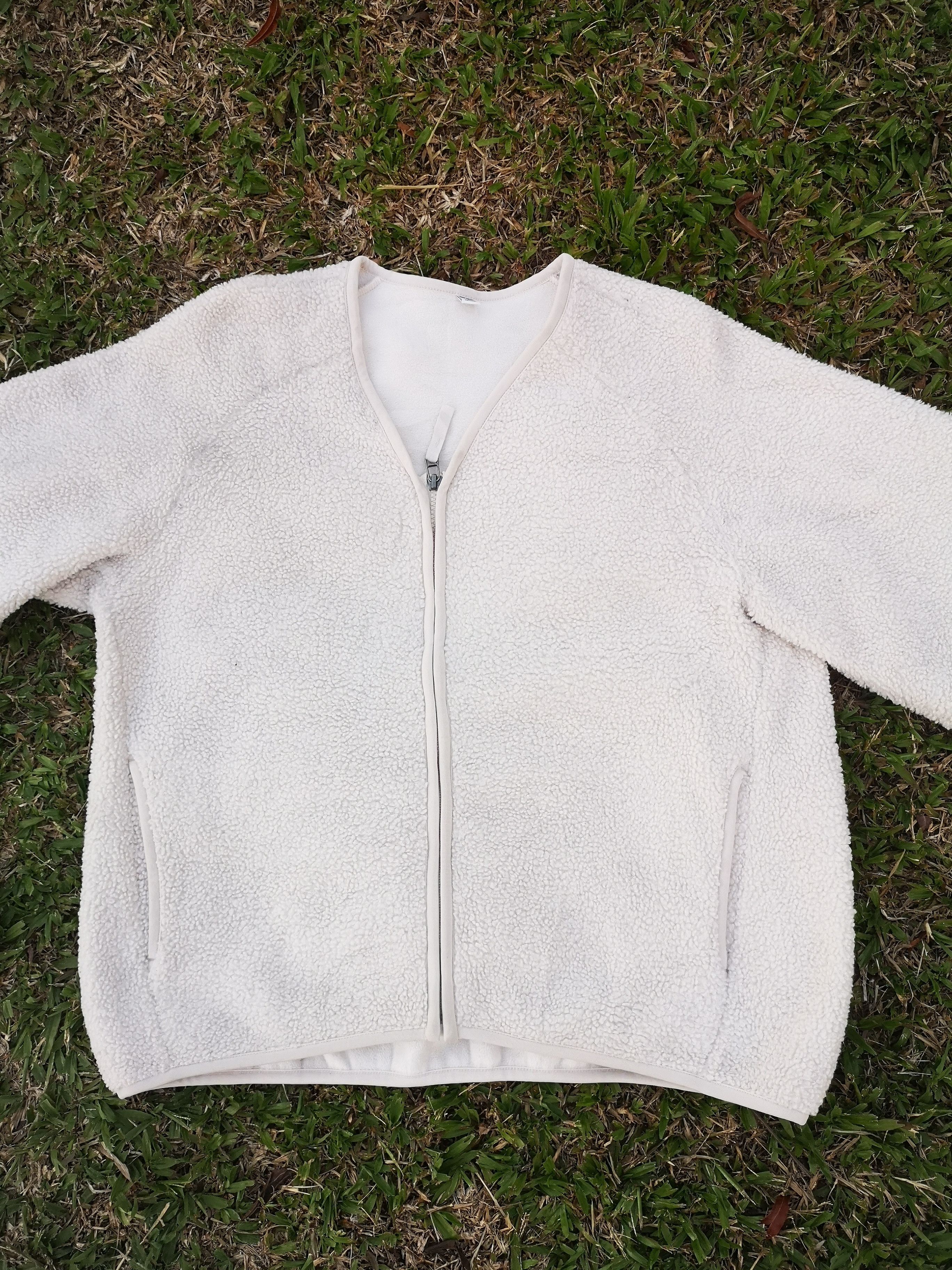 Japanese Brand × Uniqlo Uniqlo Cardigan Sherpa Fleece Zipper Size US L / EU 52-54 / 3 - 5 Thumbnail