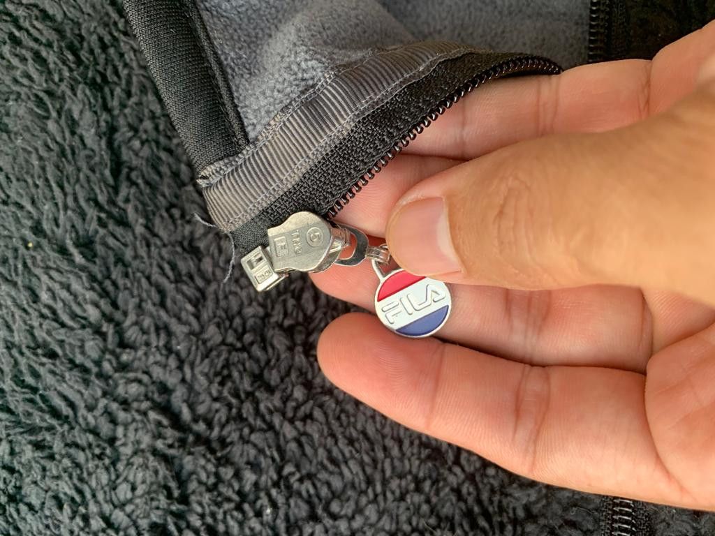 Fila × Vintage Fila Fleece Jacket (soft) Size US L / EU 52-54 / 3 - 8 Thumbnail