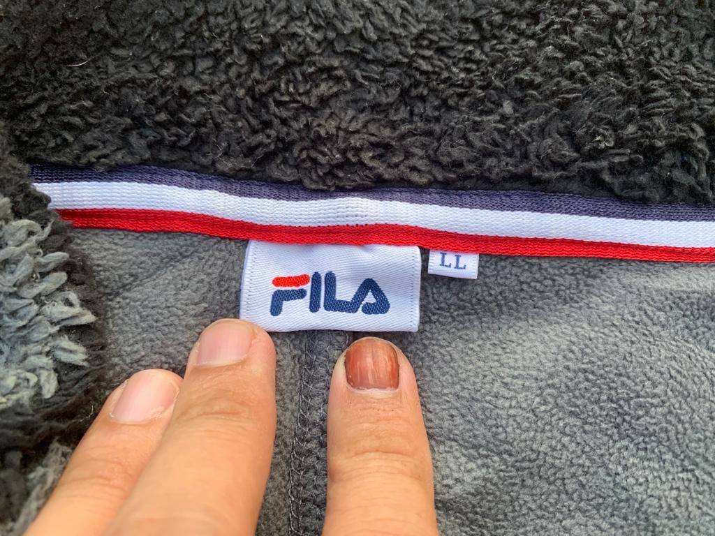 Fila × Vintage Fila Fleece Jacket (soft) Size US L / EU 52-54 / 3 - 9 Thumbnail