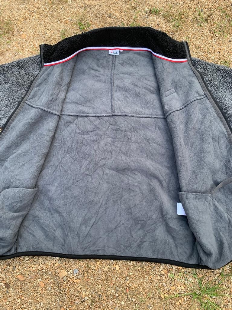 Fila × Vintage Fila Fleece Jacket (soft) Size US L / EU 52-54 / 3 - 6 Thumbnail