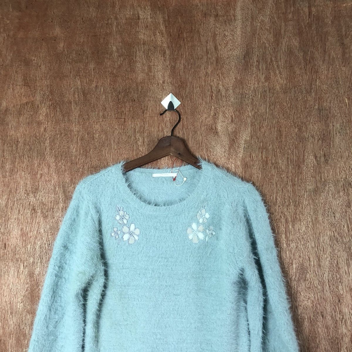 Japanese Brand Ray Cassin Shag Shaggy Fur Mohair Knitwear #6582 Size US M / EU 48-50 / 2 - 2 Thumbnail