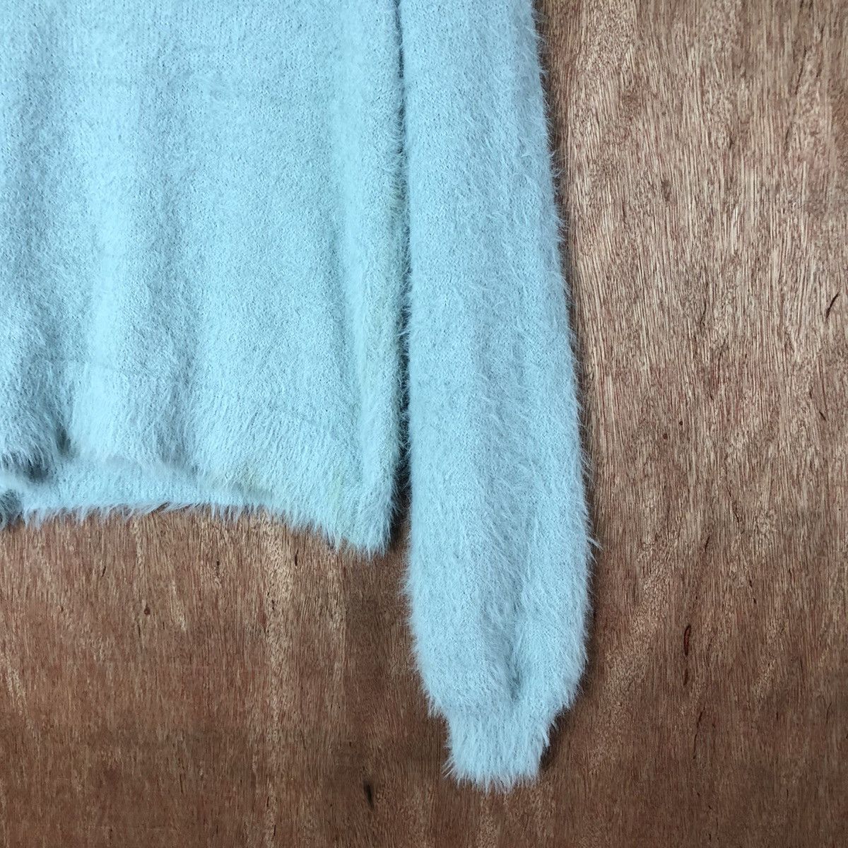 Japanese Brand Ray Cassin Shag Shaggy Fur Mohair Knitwear #6582 Size US M / EU 48-50 / 2 - 12 Thumbnail