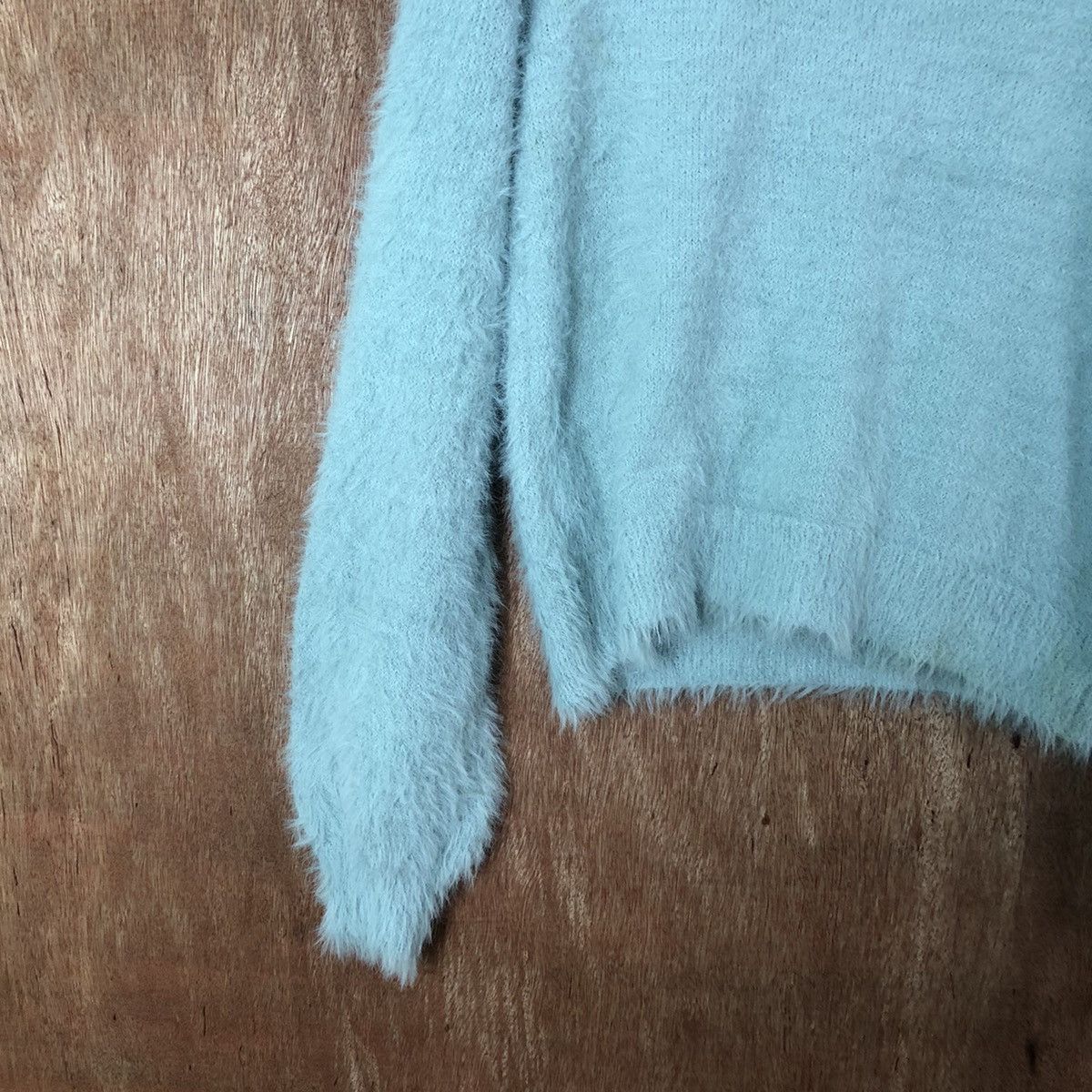 Japanese Brand Ray Cassin Shag Shaggy Fur Mohair Knitwear #6582 Size US M / EU 48-50 / 2 - 11 Thumbnail