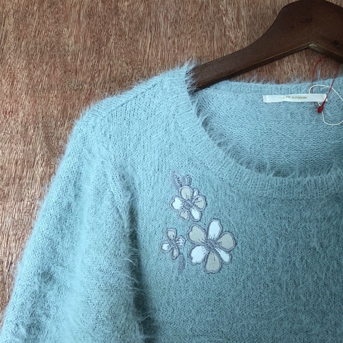 Japanese Brand Ray Cassin Shag Shaggy Fur Mohair Knitwear #6582 Size US M / EU 48-50 / 2 - 6 Thumbnail
