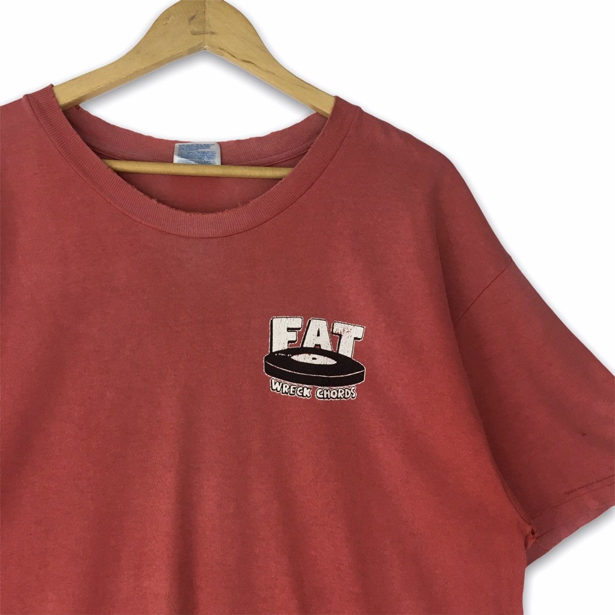 Band Tees × Vintage Vintage rare Fat Wreck Record nofx strung out lagwagon Size US L / EU 52-54 / 3 - 4 Thumbnail