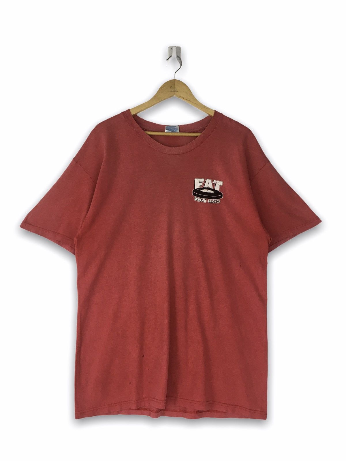 Band Tees × Vintage Vintage rare Fat Wreck Record nofx strung out lagwagon Size US L / EU 52-54 / 3 - 3 Thumbnail