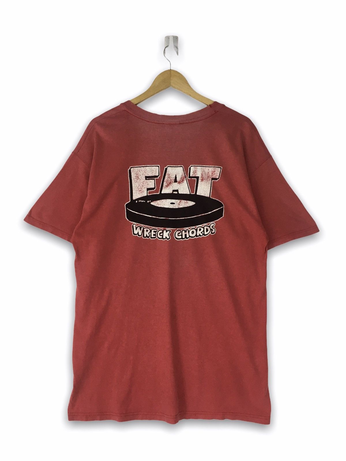 Band Tees × Vintage Vintage rare Fat Wreck Record nofx strung out ...