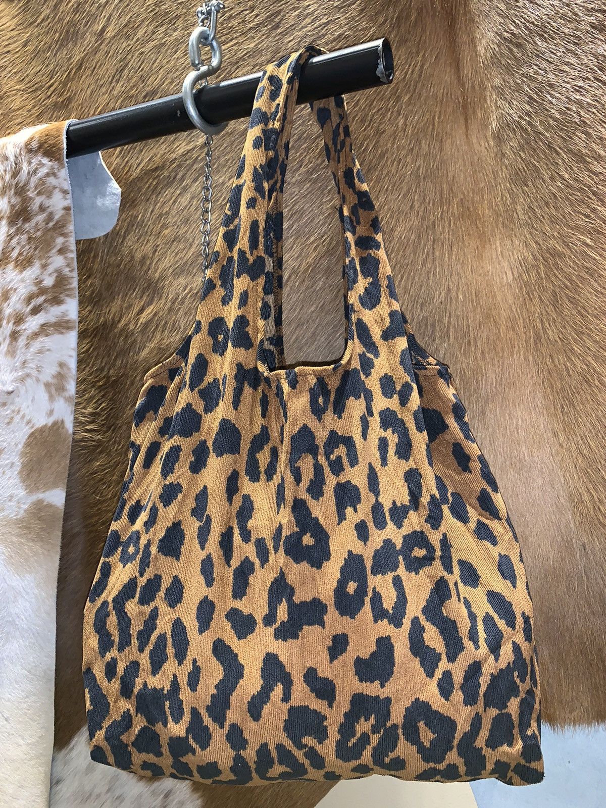 Japanese Brand × Vintage Leopard totebag Size ONE SIZE - 4 Thumbnail