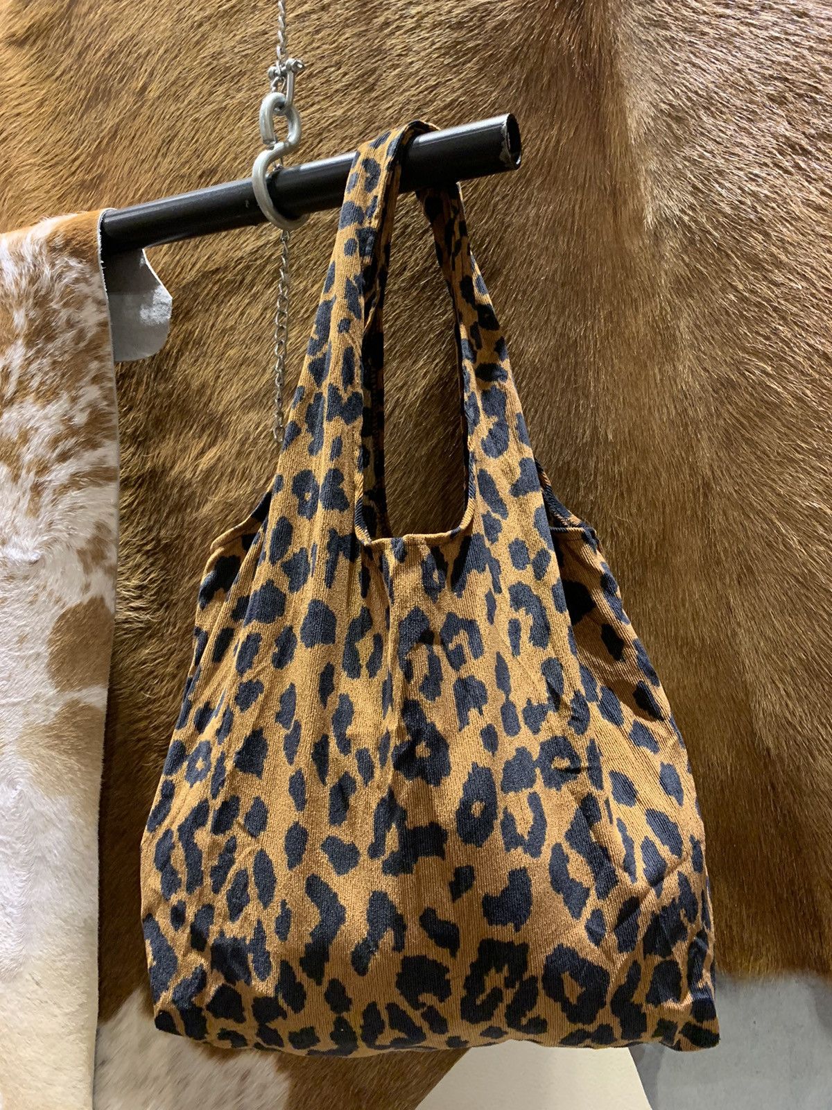 Japanese Brand × Vintage Leopard totebag Size ONE SIZE - 1 Thumbnail
