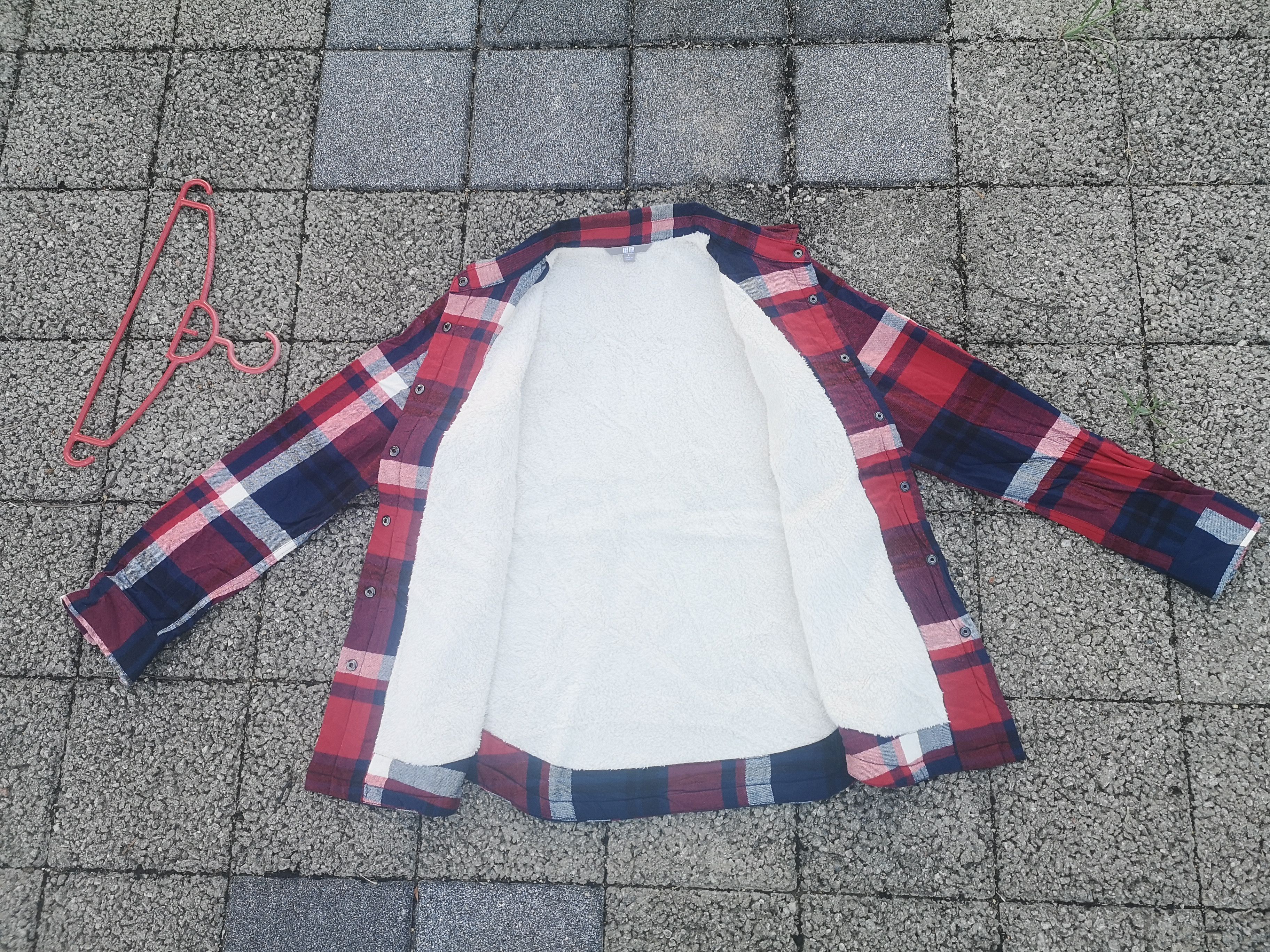 Uniqlo Uniqlo Flannel Jacket Fleece(Button up) Size US L / EU 52-54 / 3 - 7 Thumbnail