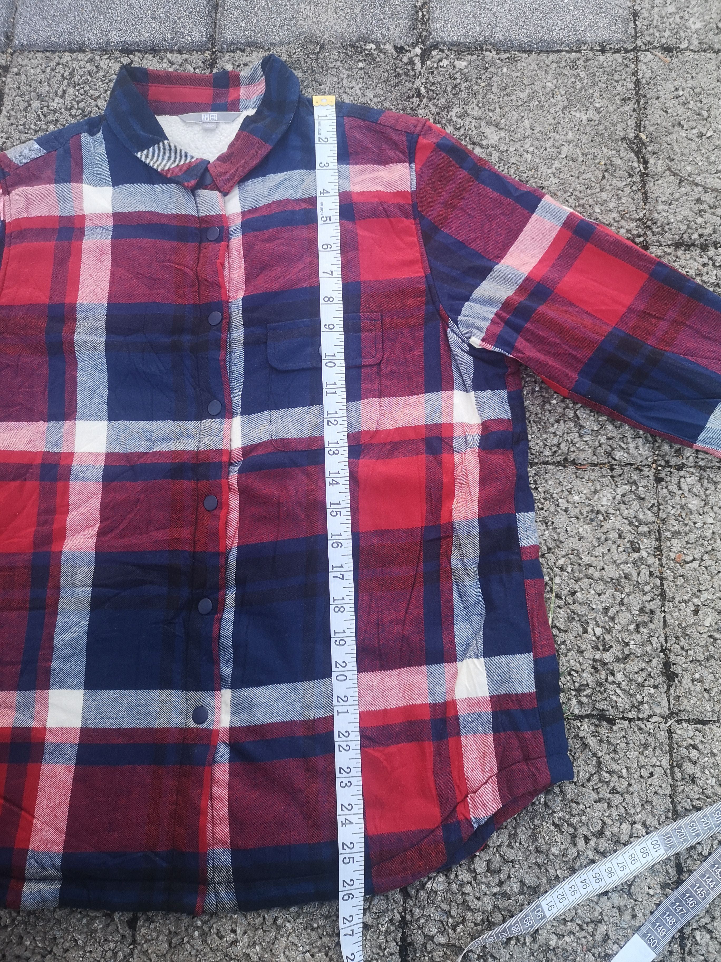 Uniqlo Uniqlo Flannel Jacket Fleece(Button up) Size US L / EU 52-54 / 3 - 13 Thumbnail
