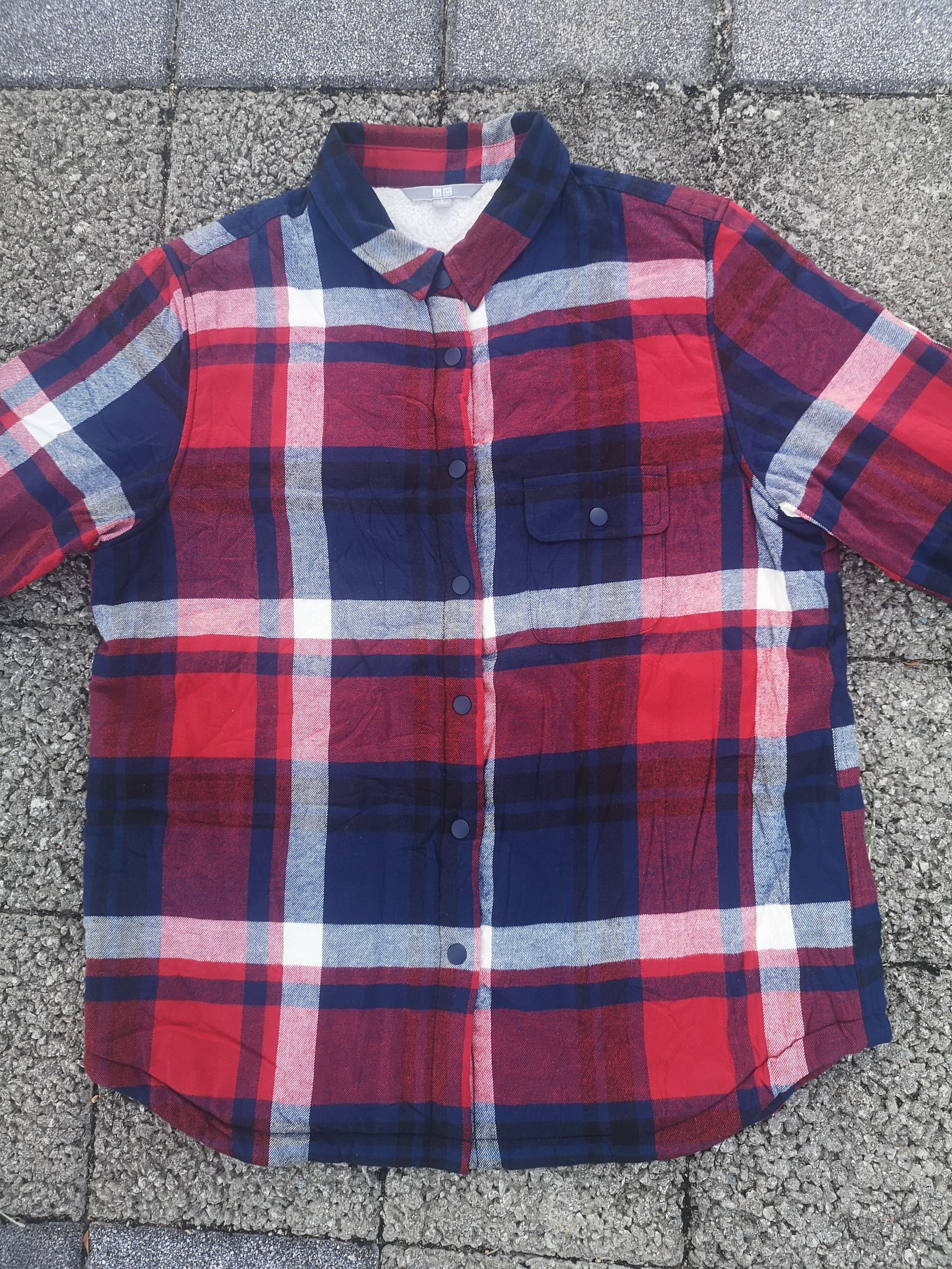 Uniqlo Uniqlo Flannel Jacket Fleece(Button up) Size US L / EU 52-54 / 3 - 5 Thumbnail