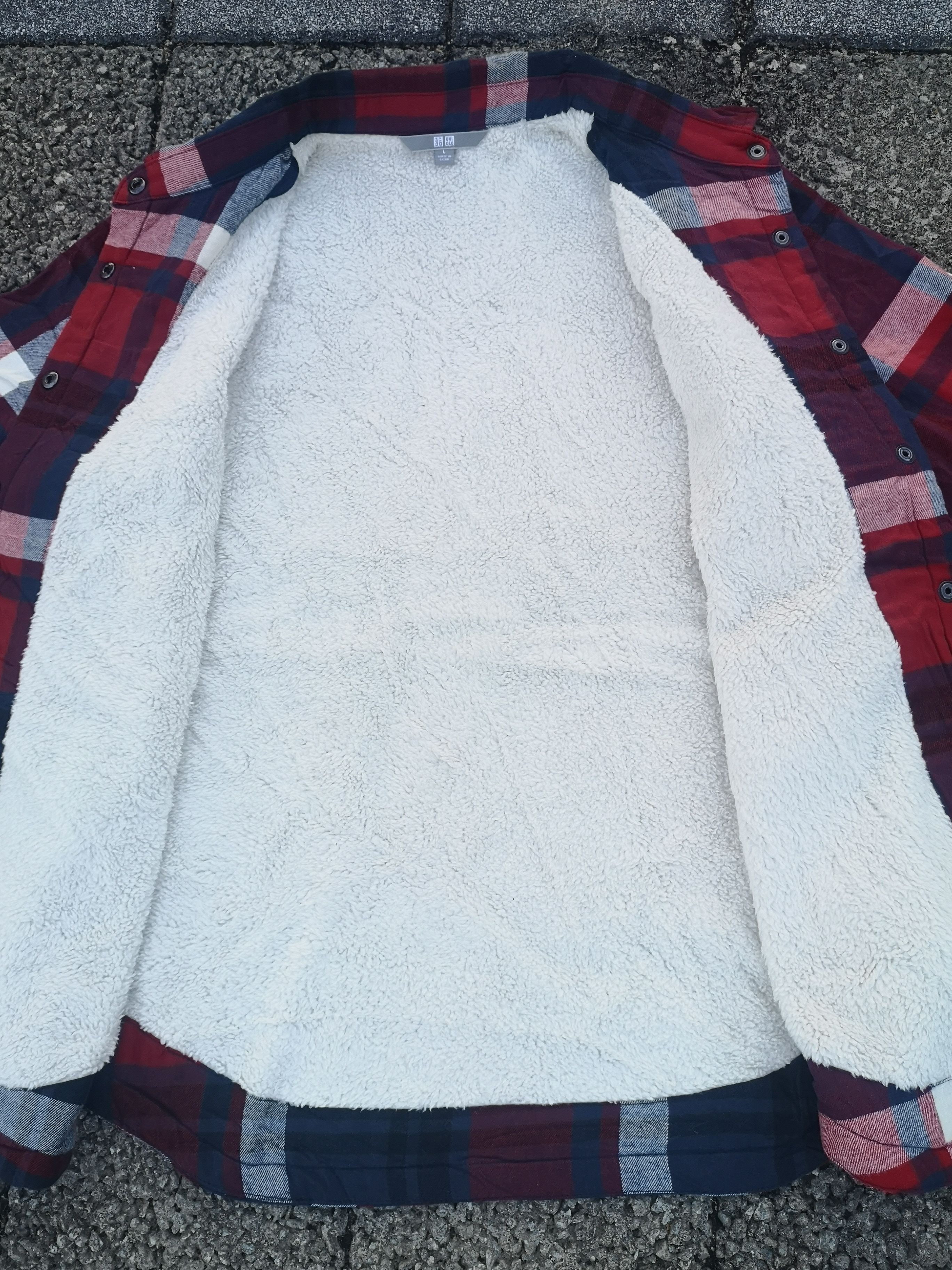 Uniqlo Uniqlo Flannel Jacket Fleece(Button up) Size US L / EU 52-54 / 3 - 8 Thumbnail