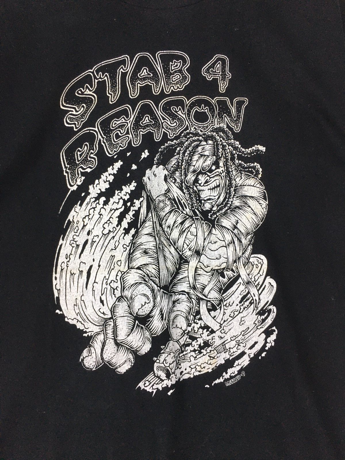 Band Tees × Vintage *Vintage rare Stab 4 Reason hardcore metal band Size US M / EU 48-50 / 2 - 2 Thumbnail