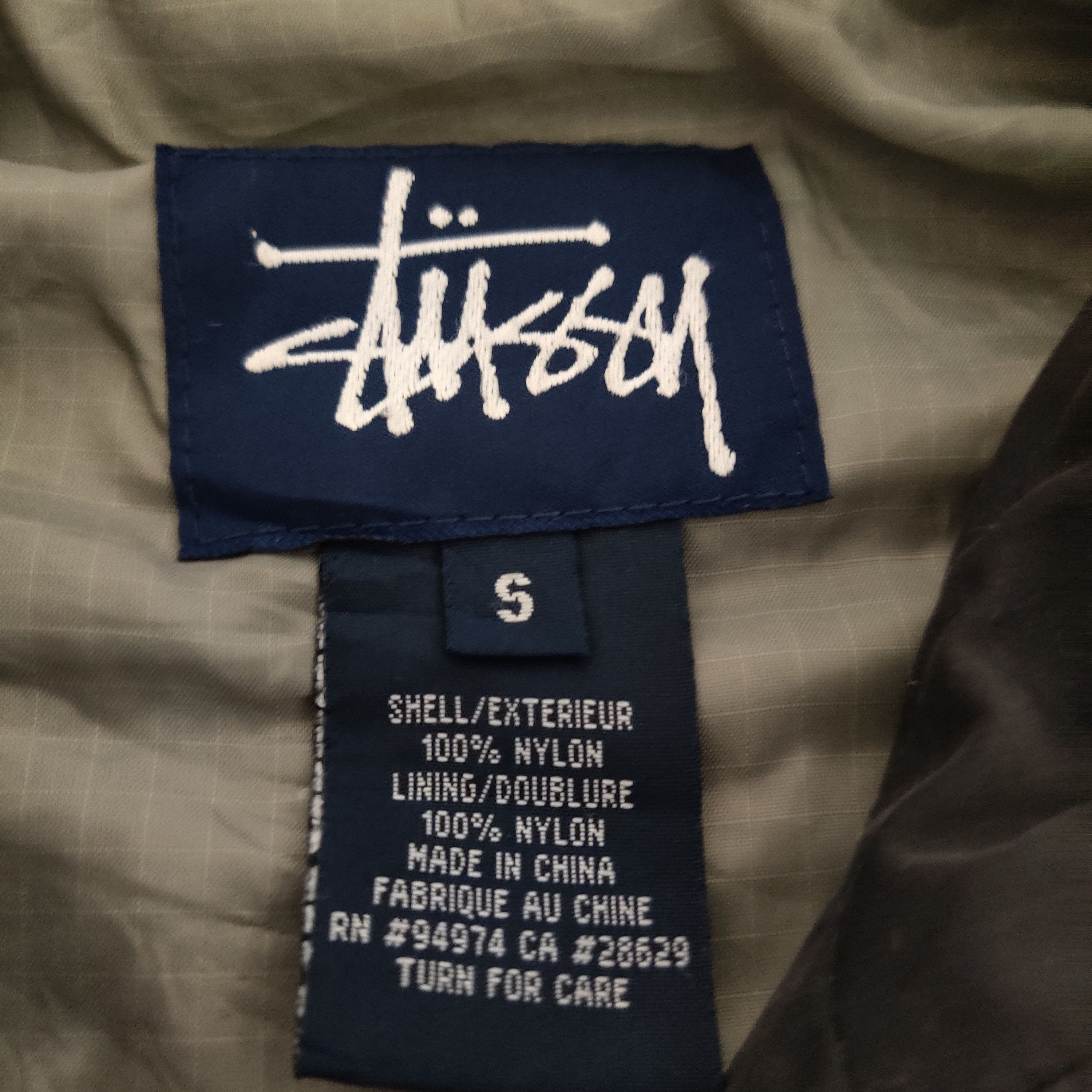 Stussy Vintage Stussy Nylon Jakcet Oversized Size US M / EU 48-50 / 2 - 5 Thumbnail
