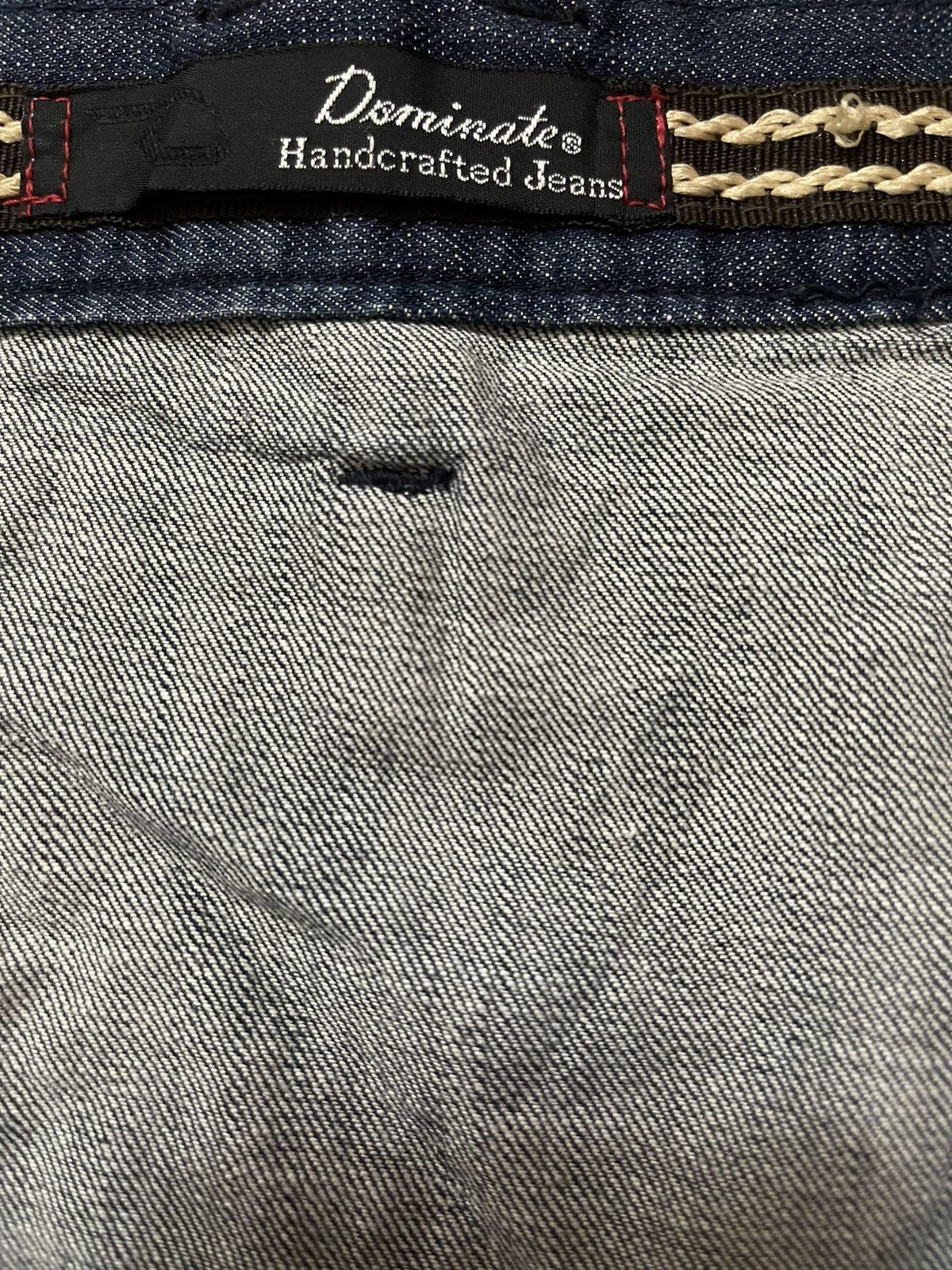 Japanese Brand Dominate Handcrafted Jeans Size US 33 - 5 Thumbnail