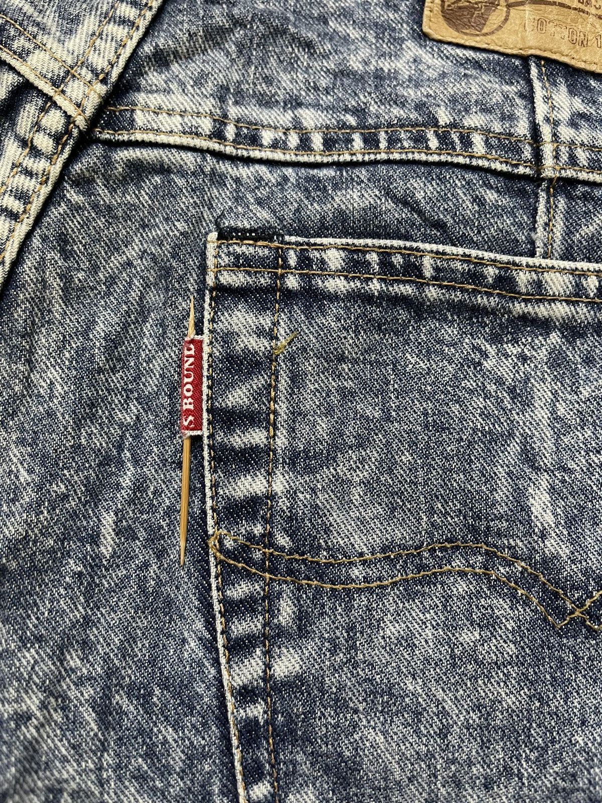Japanese Brand × Spellbound × Vintage Vintage Spellbound Acid Wash Baggy Denim Pants Size US 30 / EU 46 - 4 Thumbnail