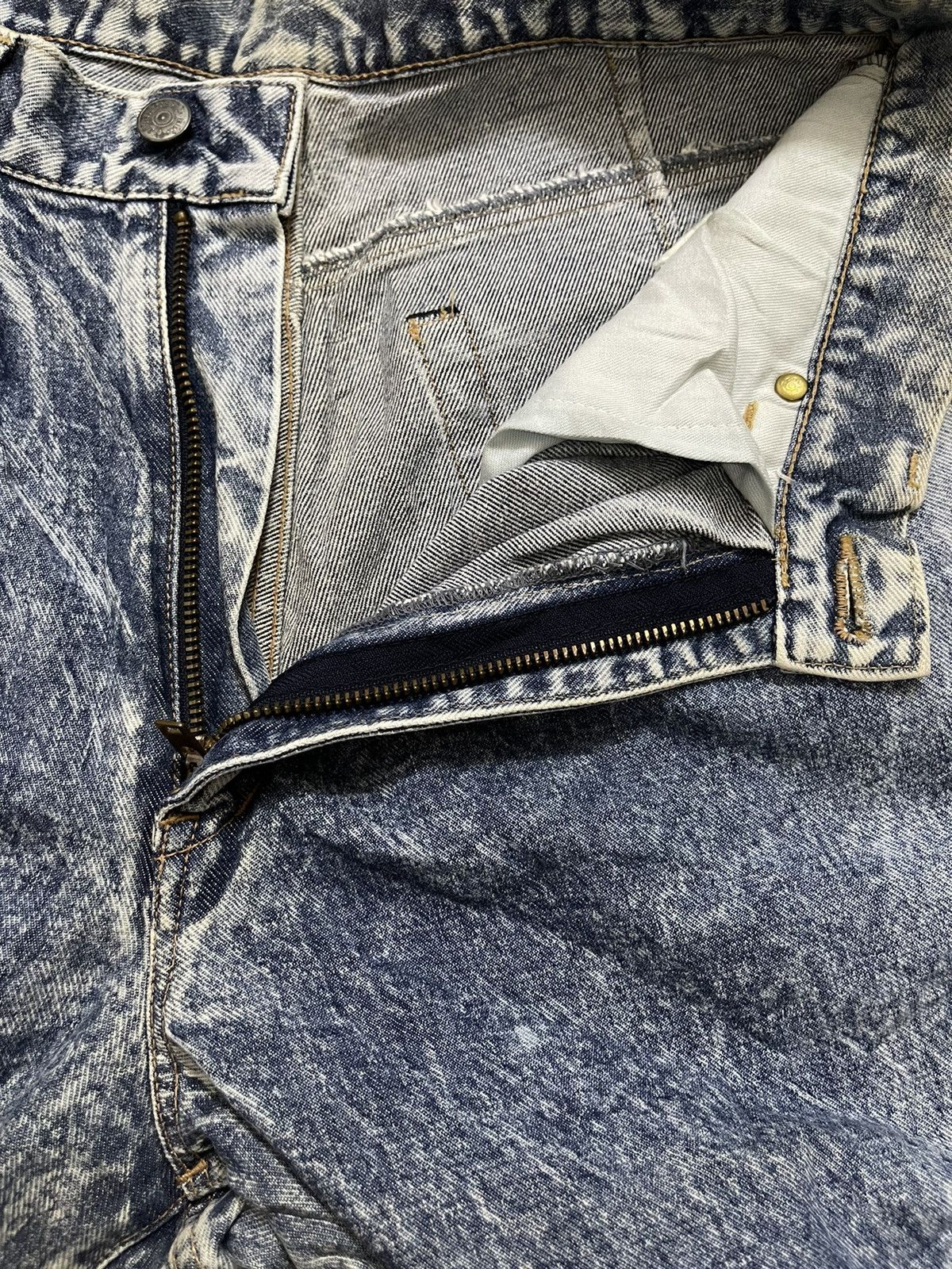 Japanese Brand × Spellbound × Vintage Vintage Spellbound Acid Wash Baggy Denim Pants Size US 30 / EU 46 - 5 Thumbnail