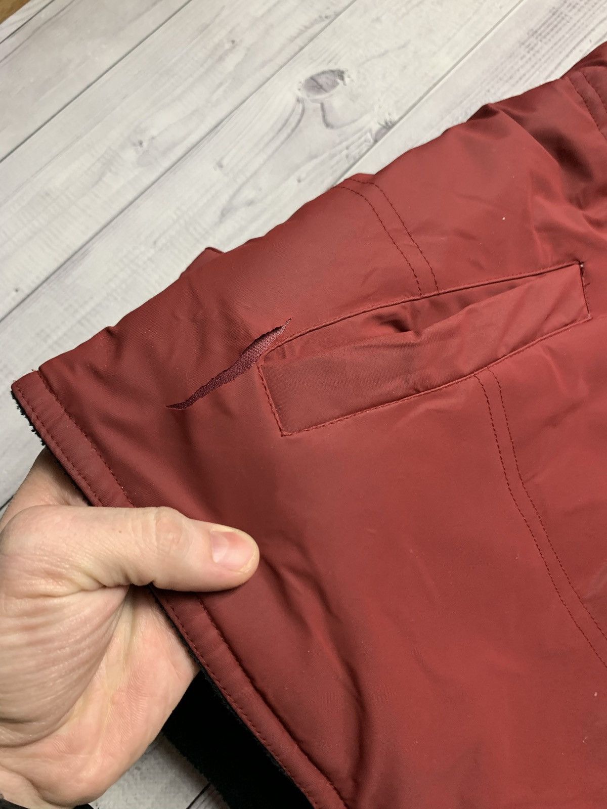 Nike × Vintage Vintage Nike Vest size M red/Black size M Size US M / EU 48-50 / 2 - 7 Thumbnail