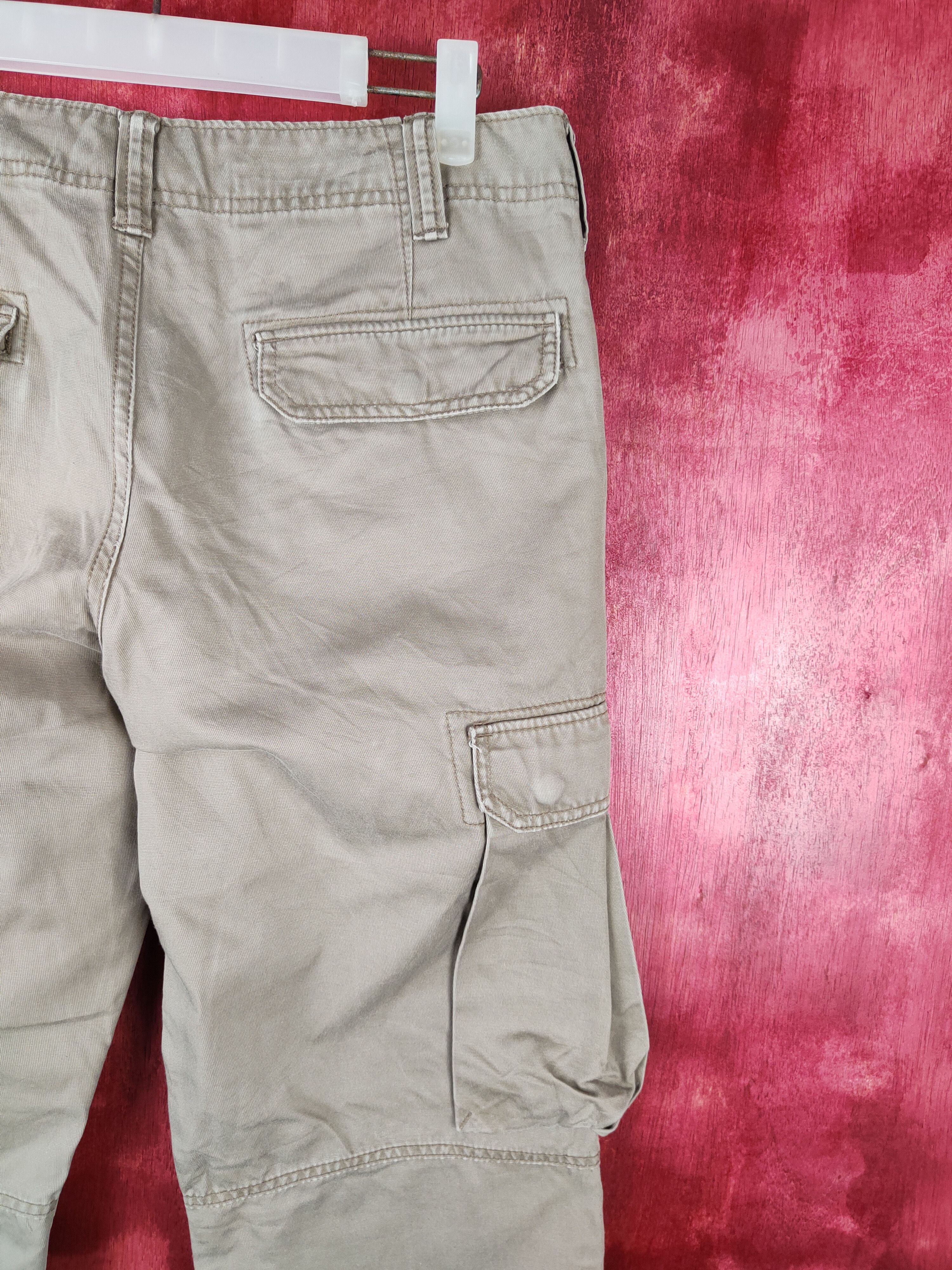 Gap GAP Brown Multi Pocket Tactical Cargo Pants #S486 Size US 32 / EU 48 - 10 Thumbnail