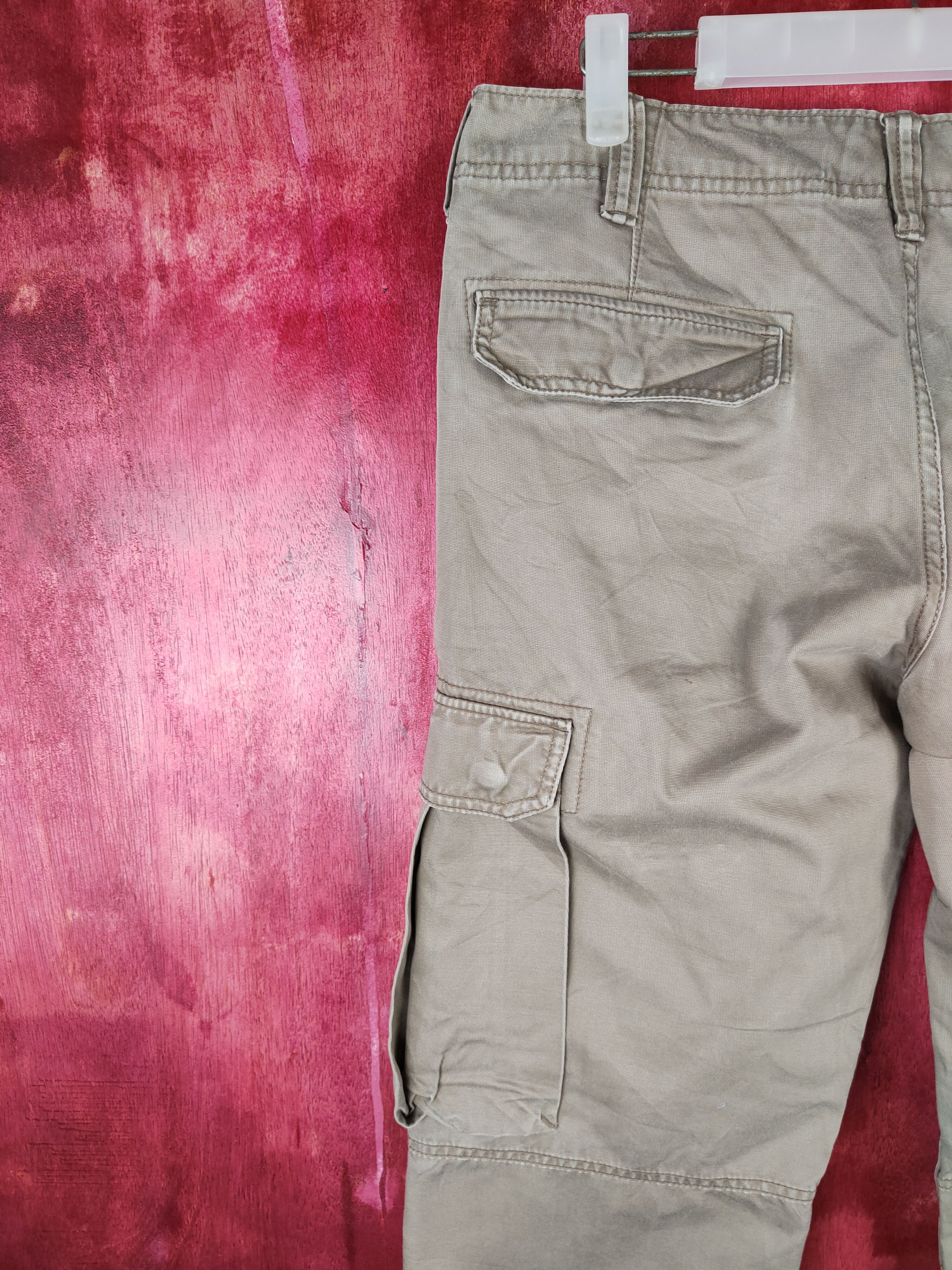 Gap GAP Brown Multi Pocket Tactical Cargo Pants #S486 Size US 32 / EU 48 - 8 Thumbnail