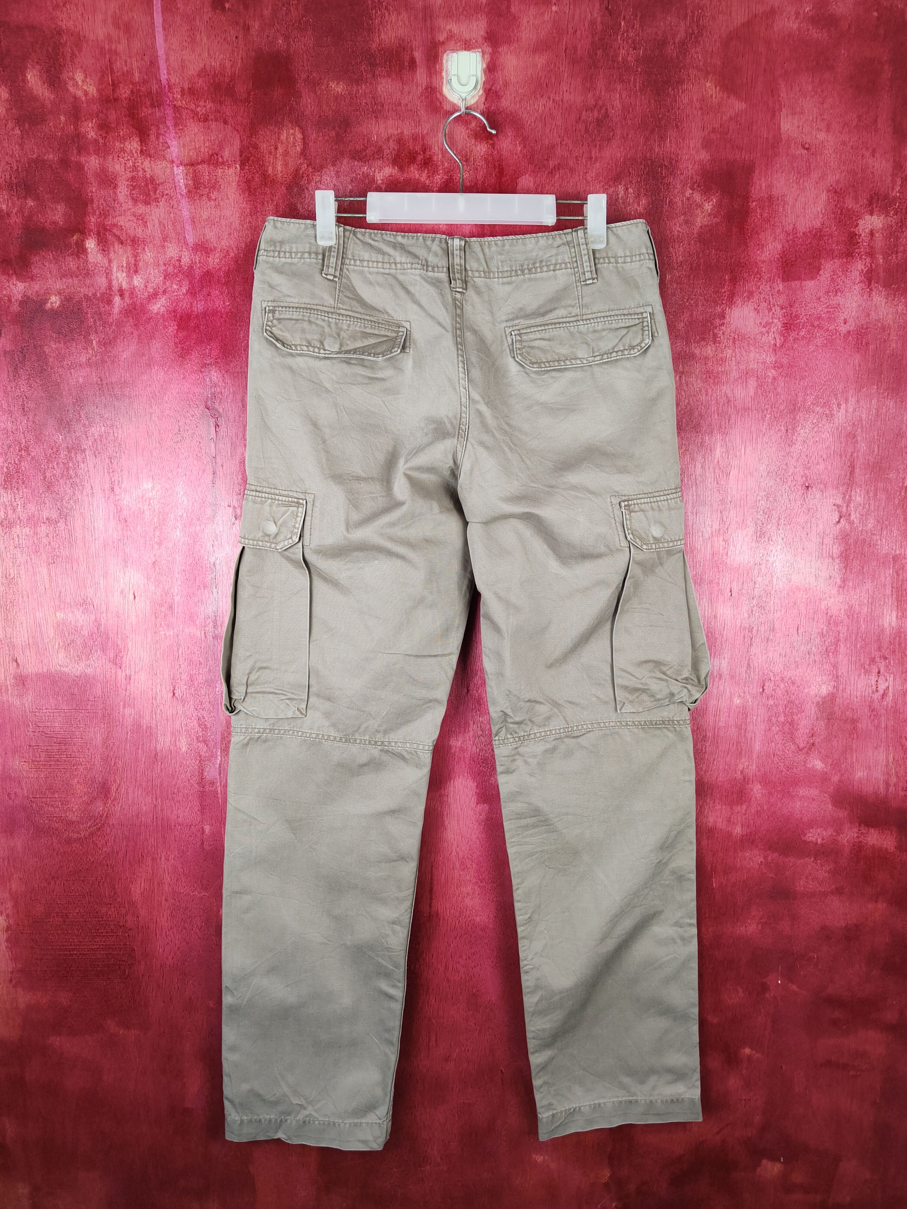 Gap GAP Brown Multi Pocket Tactical Cargo Pants #S486 Size US 32 / EU 48 - 7 Thumbnail