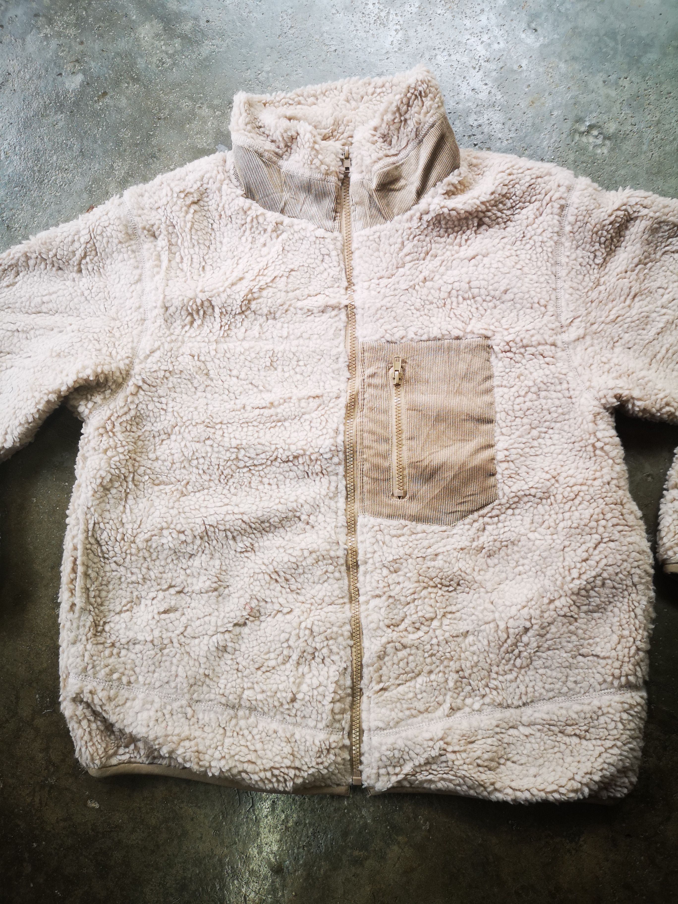 Japanese Brand Sherpa Fleece Zipper Jacket (unbrand) Size M / US 6-8 / IT 42-44 - 5 Thumbnail