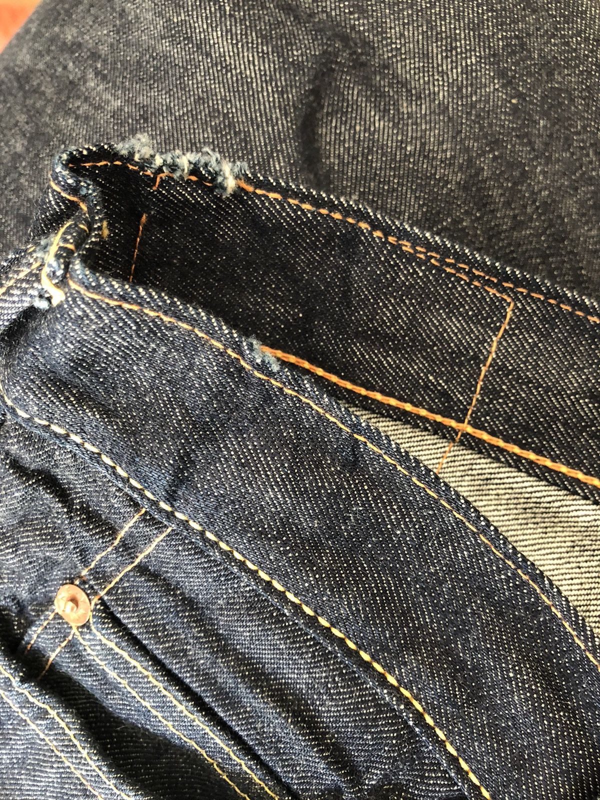 Evisu RARE!!! Vintage Evisu Japan Dark Blue Denim Flare Jeans Size US 34 / EU 50 - 22 Thumbnail