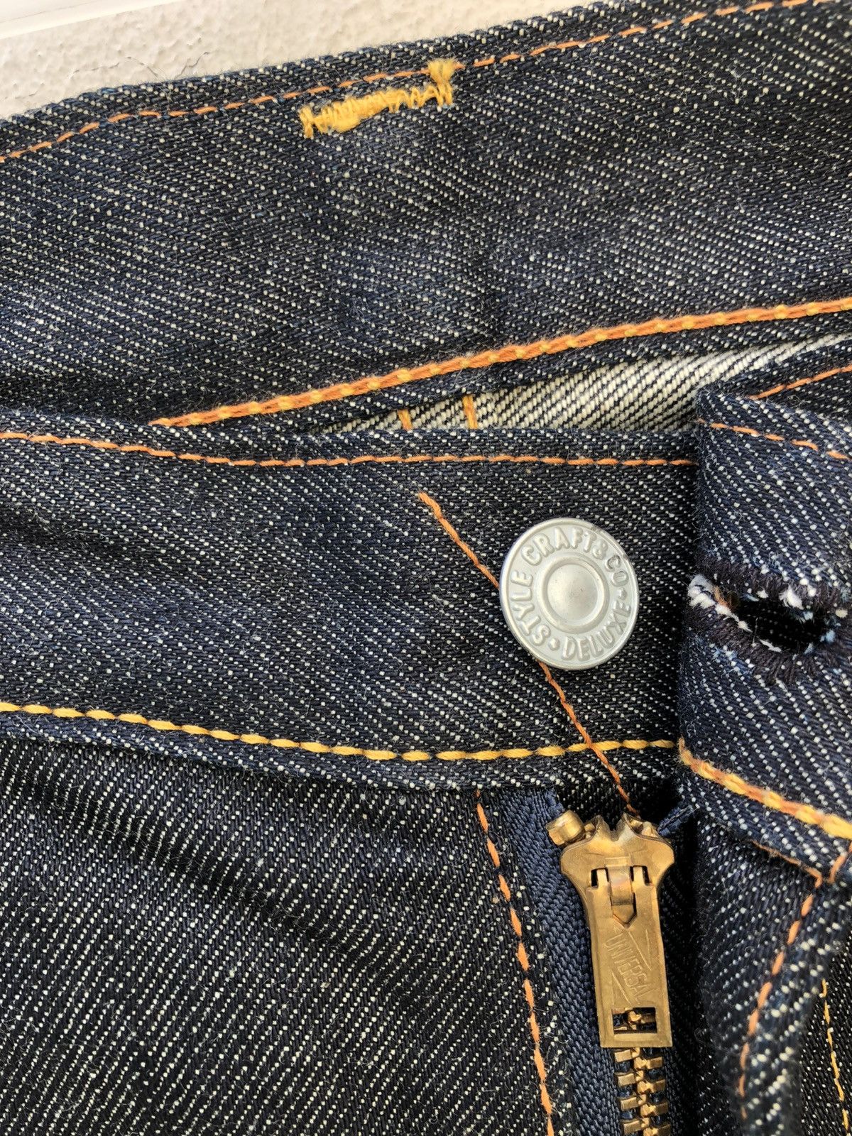 Evisu RARE!!! Vintage Evisu Japan Dark Blue Denim Flare Jeans Size US 34 / EU 50 - 14 Thumbnail