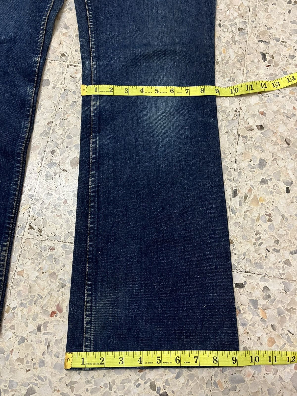 Levi's Vintage Levi’s 517 distressed denim bootcut jeans Size 29" - 14 Thumbnail