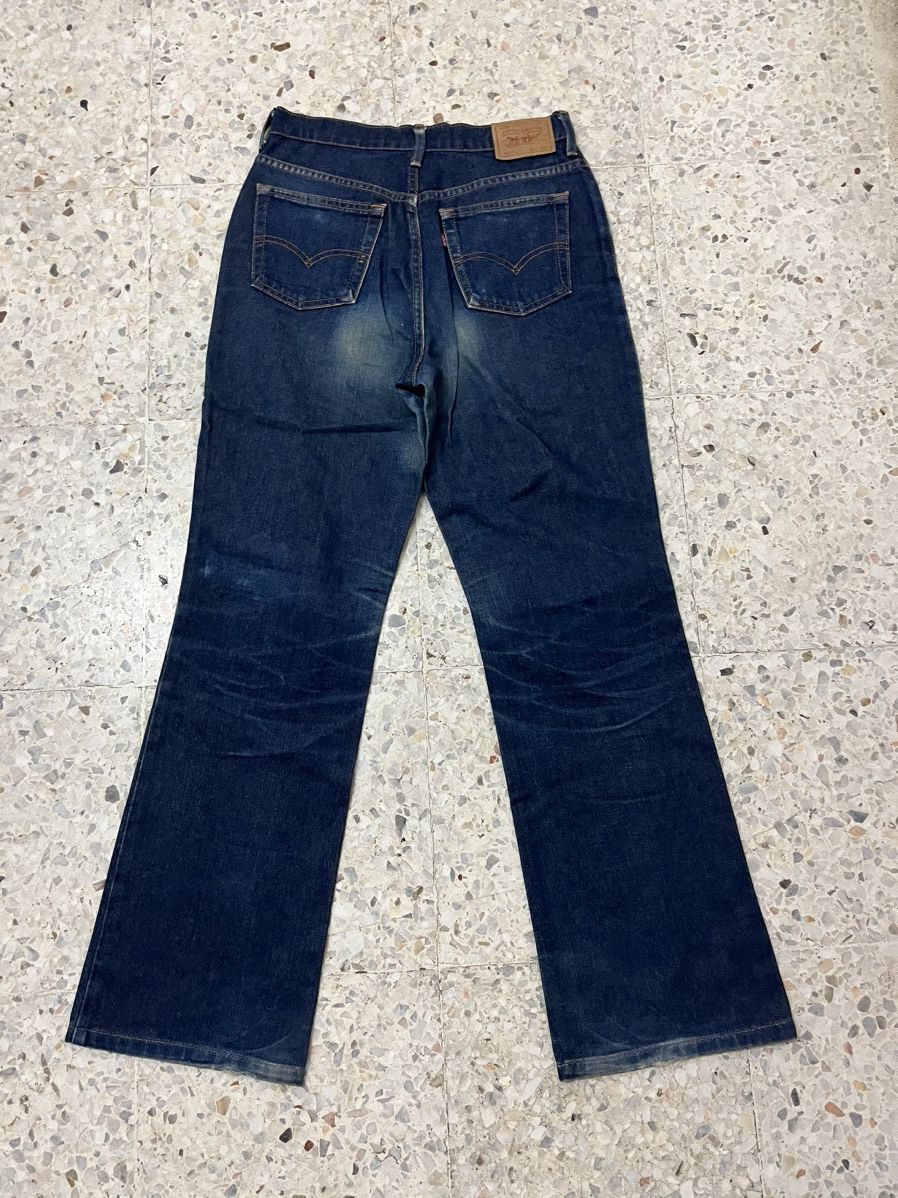 Levi's Vintage Levi’s 517 distressed denim bootcut jeans Size 29" - 2 Thumbnail