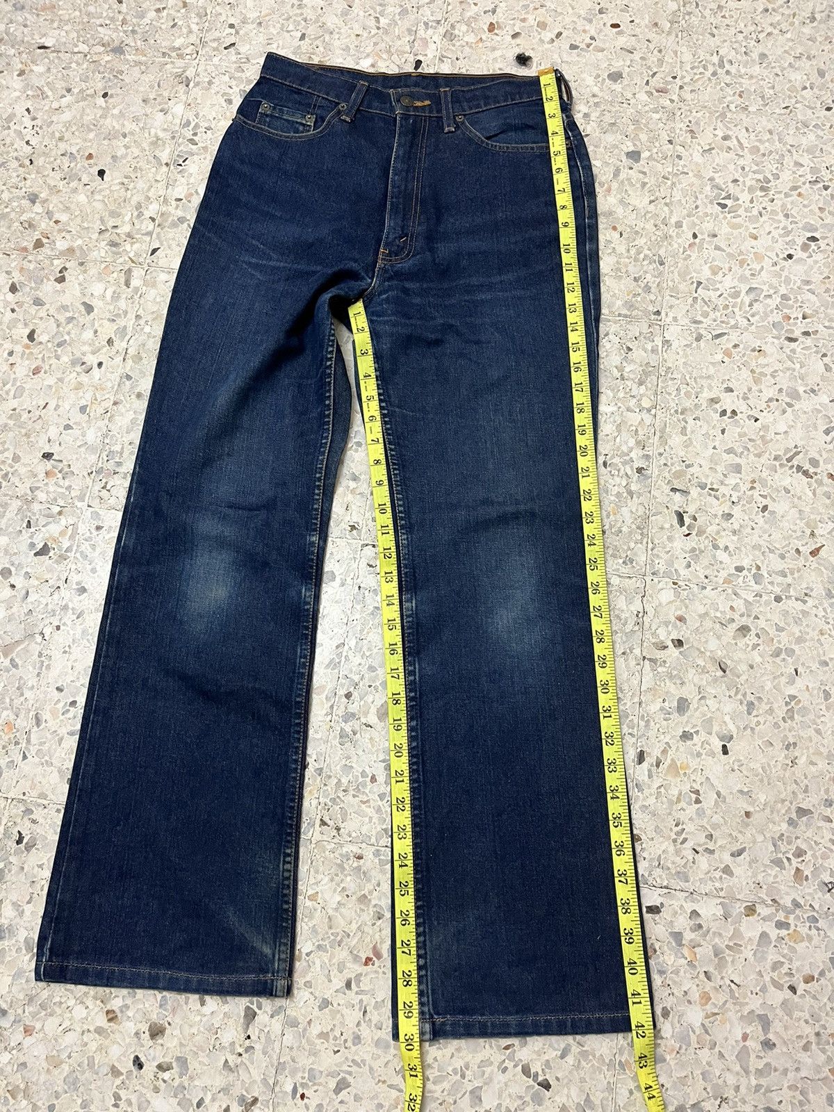 Levi's Vintage Levi’s 517 distressed denim bootcut jeans Size 29" - 13 Thumbnail