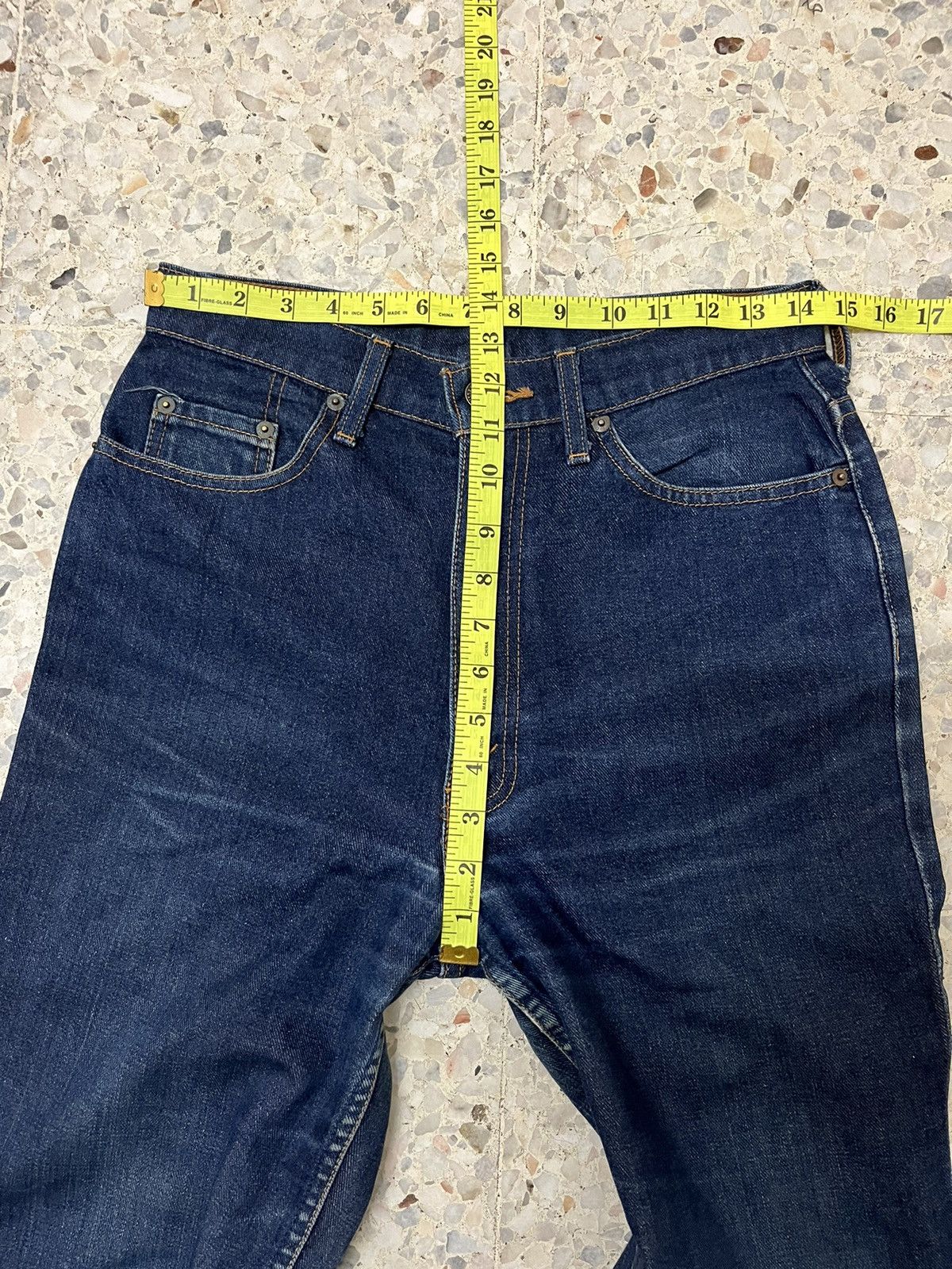 Levi's Vintage Levi’s 517 distressed denim bootcut jeans Size 29" - 12 Thumbnail