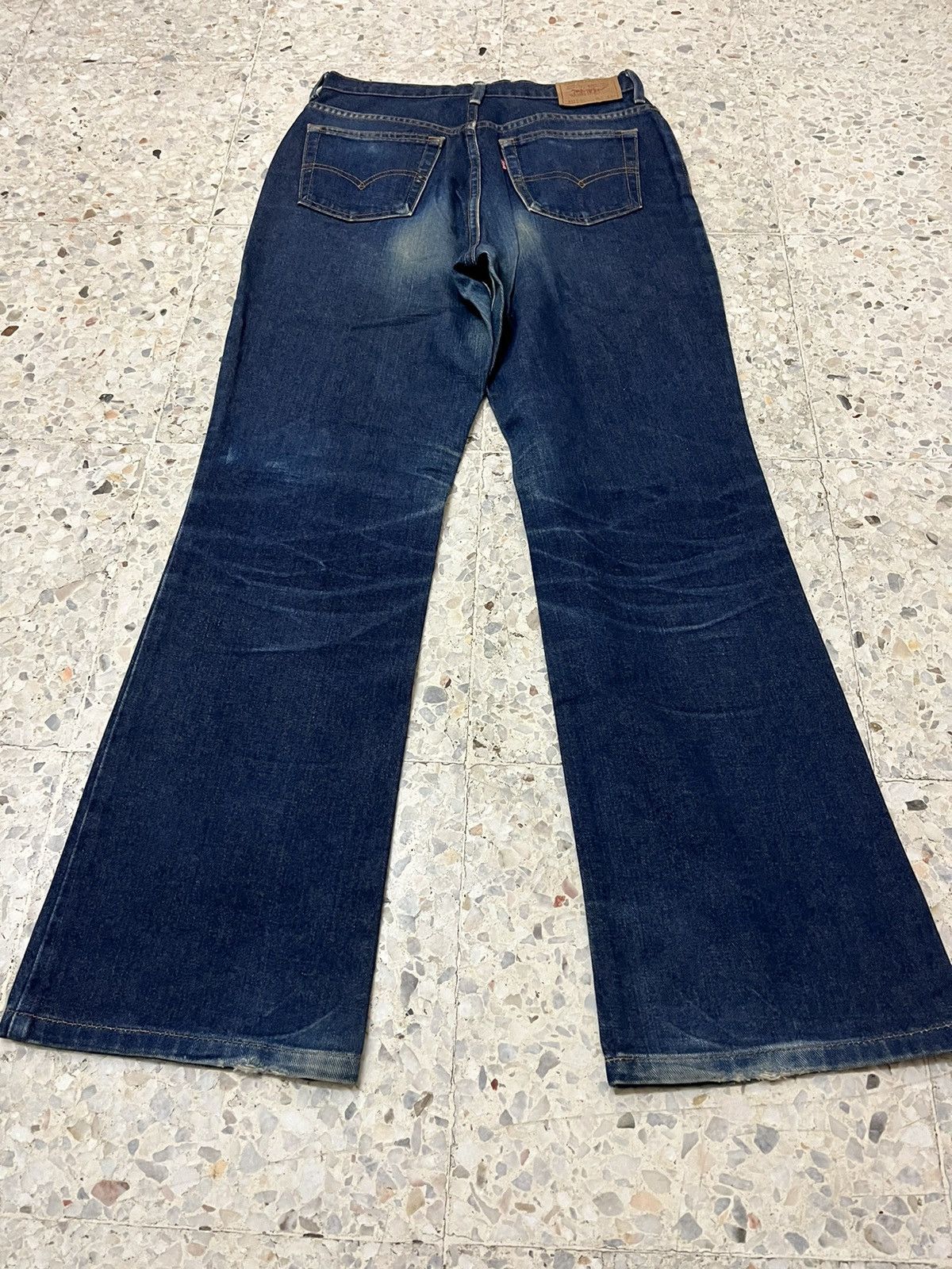 Levi's Vintage Levi’s 517 distressed denim bootcut jeans Size 29" - 11 Thumbnail