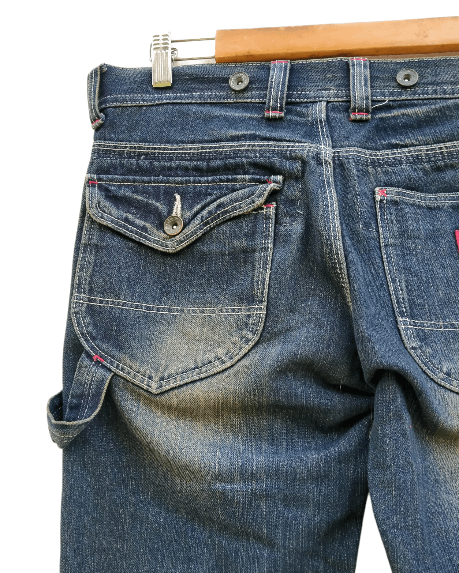 Dickies Vintage 90s Distressed Workwear Dickies Carpenter Size US 31 - 10 Thumbnail