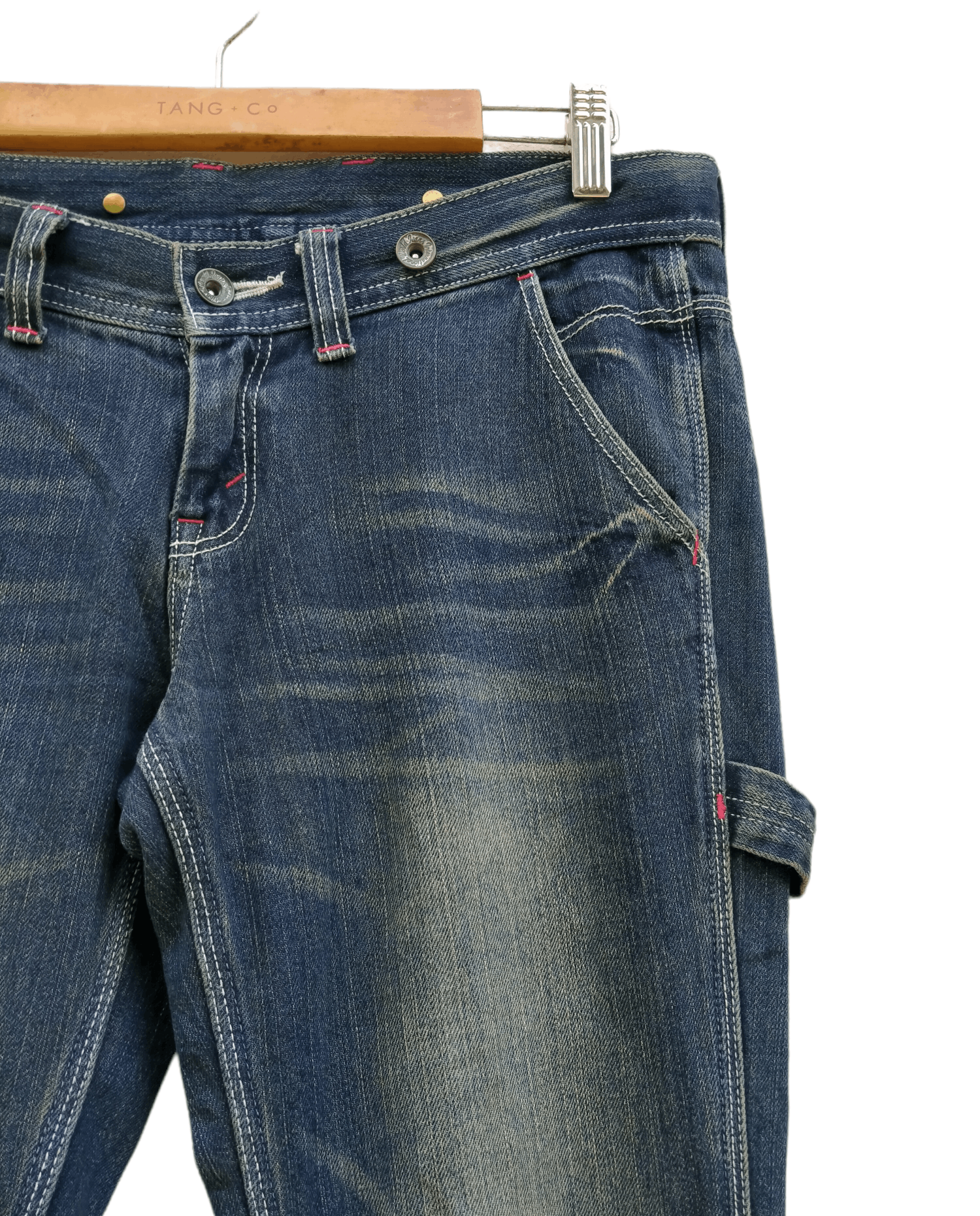 Dickies Vintage 90s Distressed Workwear Dickies Carpenter Size US 31 - 7 Thumbnail