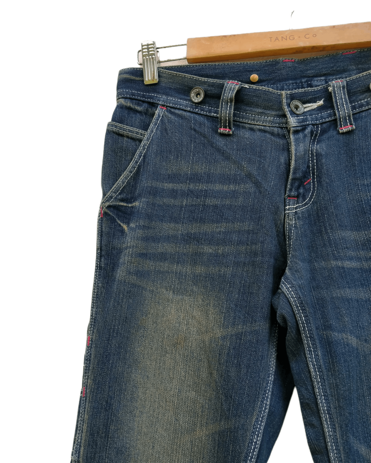 Dickies Vintage 90s Distressed Workwear Dickies Carpenter Size US 31 - 4 Thumbnail