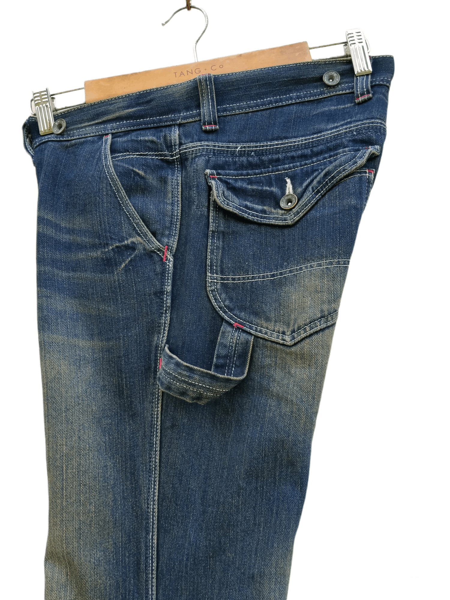 Dickies Vintage 90s Distressed Workwear Dickies Carpenter Size US 31 - 17 Thumbnail